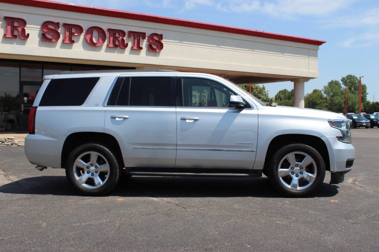 2015 Silver Chevrolet Tahoe LT 2WD (1GNSCBKC9FR) with an 5.3L V8 5.3L V8 engine, Automatic 6-Speed transmission, located at 4301 NW 39th , Oklahoma City, OK, 73112, (405) 949-5600, 35.512135, -97.598671 - Hablamos espanol. SPEND SMART --- BUY FROM SUPER SPORTS. ALL PRICES, DOWN PAYMENTS, PAYMENTS, AND FINANCE TERMS ARE NEGOTIABLE AT THE TIME OF APPROVAL. WE WILL WORK WITH YOU TO FIT YOUR BUDGET. WE WILL EVEN LOWER AND ADJUST THE NUMBERS TO HELP MAKE THE VEHICLE MORE AFFORDABLE FOR YOU.- Photo#2
