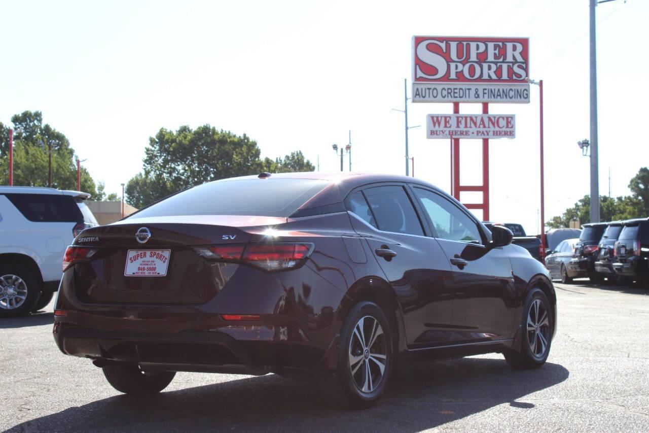 2023 Maroon Nissan Sentra SV (3N1AB8CV1PY) with an 1.8L L4 SFI DOHC 16V engine, CVT transmission, located at 4301 NW 39th , Oklahoma City, OK, 73112, (405) 949-5600, 35.512135, -97.598671 - NO DRIVERS LICENCE -NO FULL COVERAGE INSURANCE - NO CREDIT CHECK. COME ON OVER TO SUPERSPORTS, TAKE A LOOK AND TEST DRIVE. PLEASE GIVE US A CALL AT (405) 949-5600. NO LICENCIA DE CONDUCIR - NO SEGURO DE COBERTURA TOTAL - NO VERIFICACION DE CREDITO. VISITENOS EN SUPERSPORTS, MIRE NUESTRO - Photo#3