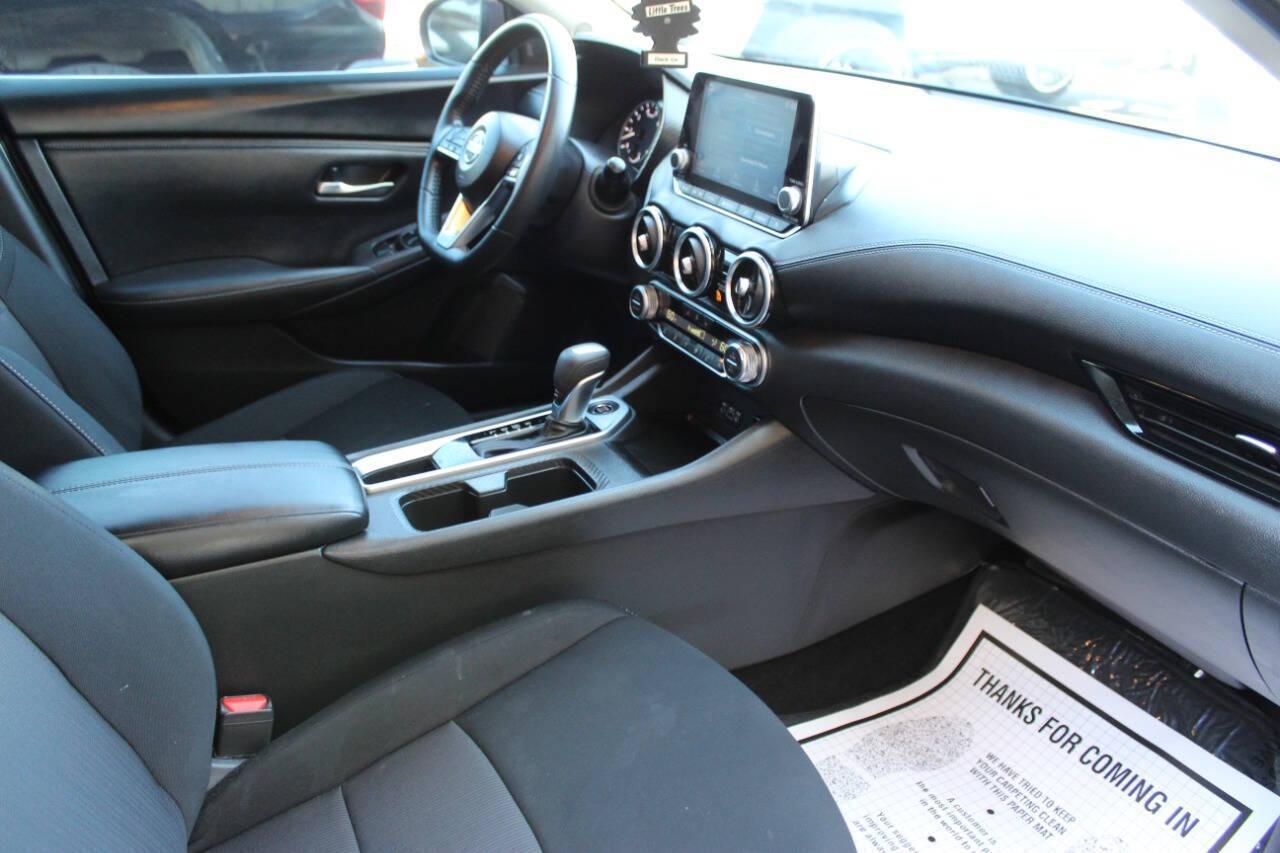 2023 Maroon Nissan Sentra SV (3N1AB8CV1PY) with an 1.8L L4 SFI DOHC 16V engine, CVT transmission, located at 4301 NW 39th , Oklahoma City, OK, 73112, (405) 949-5600, 35.512135, -97.598671 - NO DRIVERS LICENCE -NO FULL COVERAGE INSURANCE - NO CREDIT CHECK. COME ON OVER TO SUPERSPORTS, TAKE A LOOK AND TEST DRIVE. PLEASE GIVE US A CALL AT (405) 949-5600. NO LICENCIA DE CONDUCIR - NO SEGURO DE COBERTURA TOTAL - NO VERIFICACION DE CREDITO. VISITENOS EN SUPERSPORTS, MIRE NUESTRO - Photo#8