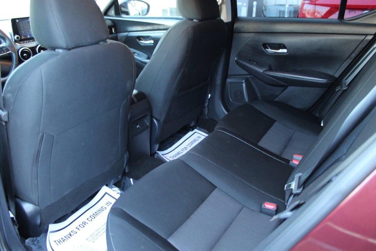 2023 Maroon Nissan Sentra SV (3N1AB8CV1PY) with an 1.8L L4 SFI DOHC 16V engine, CVT transmission, located at 4301 NW 39th , Oklahoma City, OK, 73112, (405) 949-5600, 35.512135, -97.598671 - NO DRIVERS LICENCE -NO FULL COVERAGE INSURANCE - NO CREDIT CHECK. COME ON OVER TO SUPERSPORTS, TAKE A LOOK AND TEST DRIVE. PLEASE GIVE US A CALL AT (405) 949-5600. NO LICENCIA DE CONDUCIR - NO SEGURO DE COBERTURA TOTAL - NO VERIFICACION DE CREDITO. VISITENOS EN SUPERSPORTS, MIRE NUESTRO - Photo#13