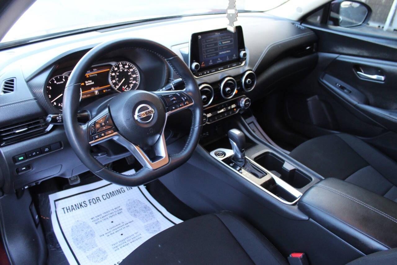 2023 Maroon Nissan Sentra SV (3N1AB8CV1PY) with an 1.8L L4 SFI DOHC 16V engine, CVT transmission, located at 4301 NW 39th , Oklahoma City, OK, 73112, (405) 949-5600, 35.512135, -97.598671 - NO DRIVERS LICENCE -NO FULL COVERAGE INSURANCE - NO CREDIT CHECK. COME ON OVER TO SUPERSPORTS, TAKE A LOOK AND TEST DRIVE. PLEASE GIVE US A CALL AT (405) 949-5600. NO LICENCIA DE CONDUCIR - NO SEGURO DE COBERTURA TOTAL - NO VERIFICACION DE CREDITO. VISITENOS EN SUPERSPORTS, MIRE NUESTRO - Photo#15