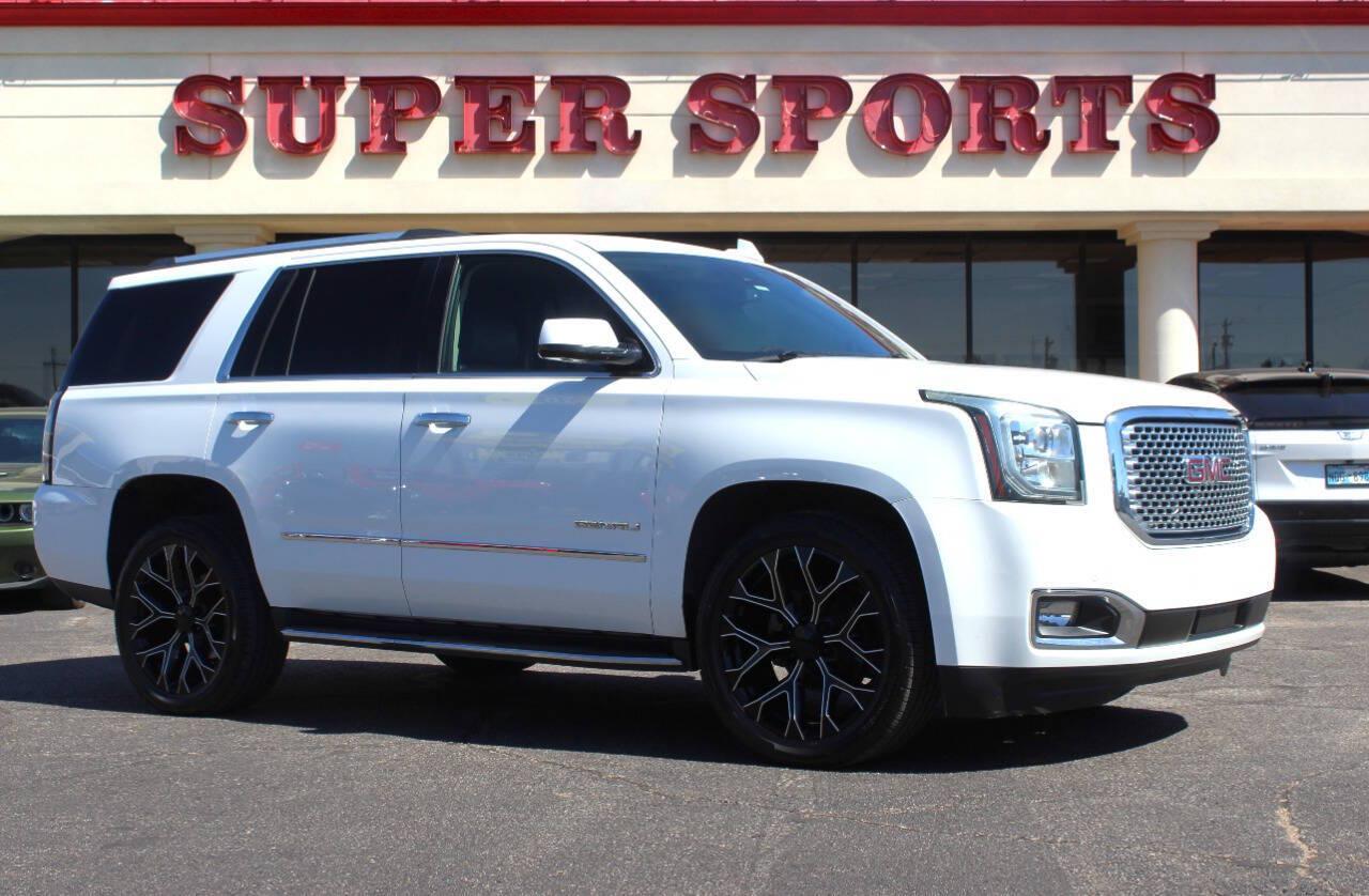 2016 White GMC Yukon 2WD (1GKS1CKJ1GR) with an 6.2L V8 6.2L V8 engine, Automatic 8-Speed transmission, located at 4301 NW 39th , Oklahoma City, OK, 73112, (405) 949-5600, 35.512135, -97.598671 - Hablamos espanol. SPEND SMART --- BUY FROM SUPER SPORTS. ALL PRICES, DOWN PAYMENTS, PAYMENTS, AND FINANCE TERMS ARE NEGOTIABLE AT THE TIME OF APPROVAL. WE WILL WORK WITH YOU TO FIT YOUR BUDGET. WE WILL EVEN LOWER AND ADJUST THE NUMBERS TO HELP MAKE THE VEHICLE MORE AFFORDABLE FOR YOU.- Photo#1