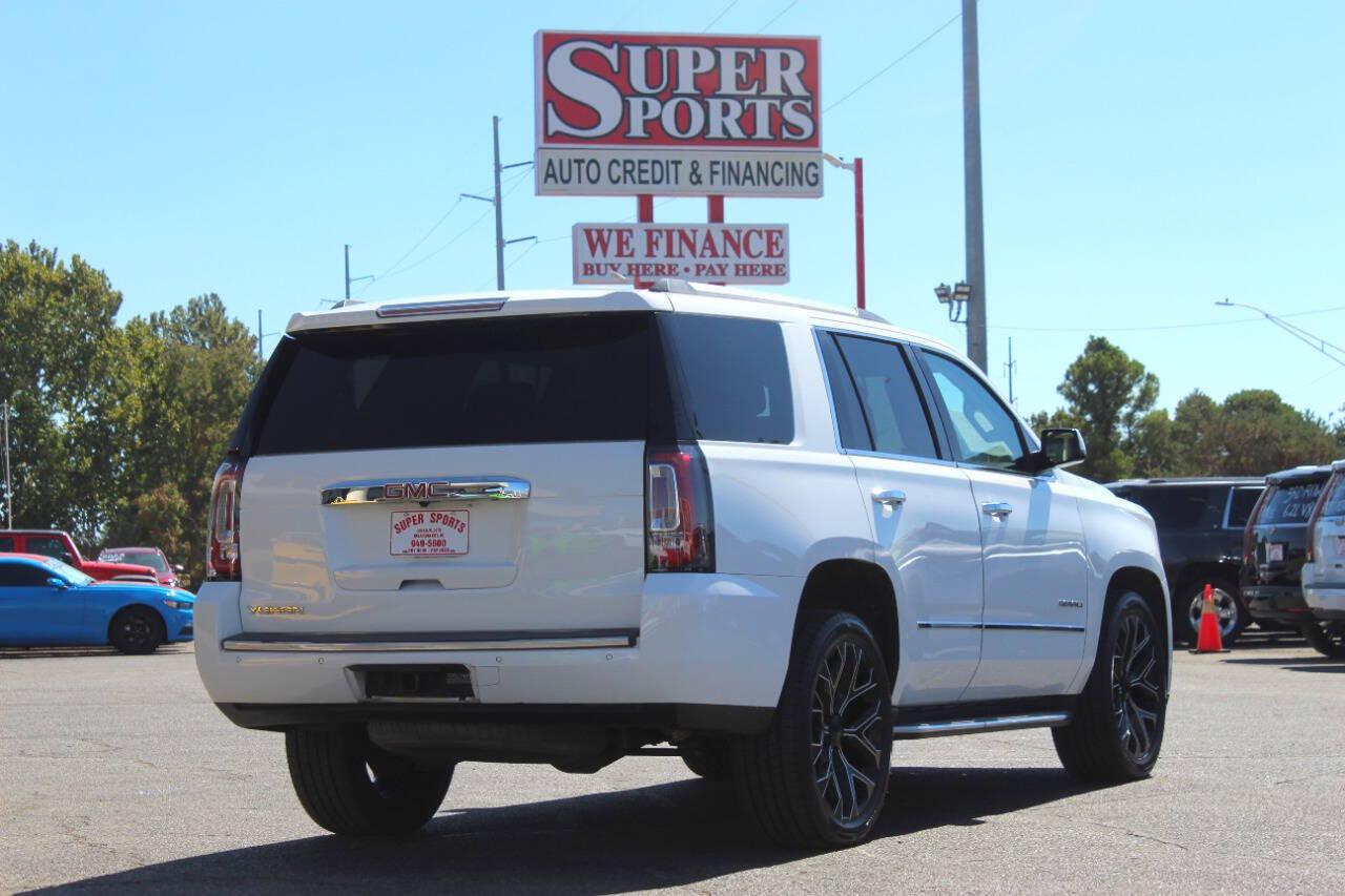 2016 White GMC Yukon 2WD (1GKS1CKJ1GR) with an 6.2L V8 6.2L V8 engine, Automatic 8-Speed transmission, located at 4301 NW 39th , Oklahoma City, OK, 73112, (405) 949-5600, 35.512135, -97.598671 - Hablamos espanol. SPEND SMART --- BUY FROM SUPER SPORTS. ALL PRICES, DOWN PAYMENTS, PAYMENTS, AND FINANCE TERMS ARE NEGOTIABLE AT THE TIME OF APPROVAL. WE WILL WORK WITH YOU TO FIT YOUR BUDGET. WE WILL EVEN LOWER AND ADJUST THE NUMBERS TO HELP MAKE THE VEHICLE MORE AFFORDABLE FOR YOU.- Photo#4