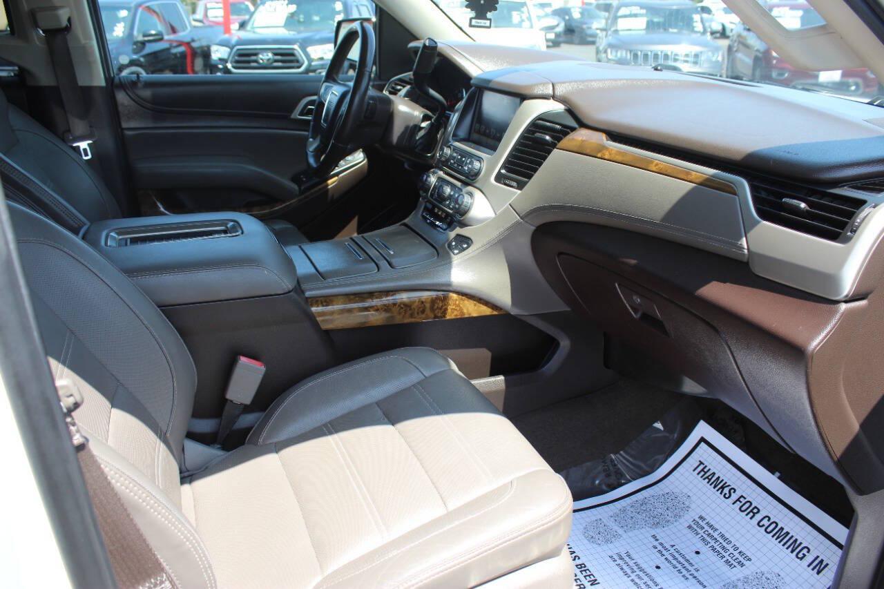 2016 White GMC Yukon 2WD (1GKS1CKJ1GR) with an 6.2L V8 6.2L V8 engine, Automatic 8-Speed transmission, located at 4301 NW 39th , Oklahoma City, OK, 73112, (405) 949-5600, 35.512135, -97.598671 - Hablamos espanol. SPEND SMART --- BUY FROM SUPER SPORTS. ALL PRICES, DOWN PAYMENTS, PAYMENTS, AND FINANCE TERMS ARE NEGOTIABLE AT THE TIME OF APPROVAL. WE WILL WORK WITH YOU TO FIT YOUR BUDGET. WE WILL EVEN LOWER AND ADJUST THE NUMBERS TO HELP MAKE THE VEHICLE MORE AFFORDABLE FOR YOU.- Photo#9