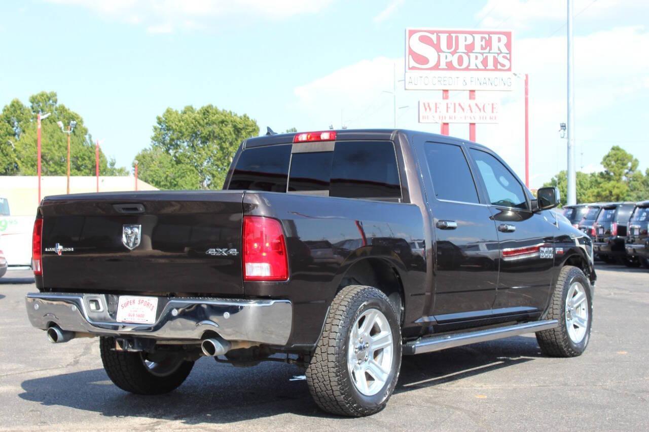 2017 Brown RAM 1500 SLT Crew Cab SWB 4WD (1C6RR7LT7HS) with an 5.7L V8 OHV 16V engine, 8A transmission, located at 4301 NW 39th , Oklahoma City, OK, 73112, (405) 949-5600, 35.512135, -97.598671 - NO DRIVERS LICENCE -NO FULL COVERAGE INSURANCE - NO CREDIT CHECK. COME ON OVER TO SUPERSPORTS, TAKE A LOOK AND TEST DRIVE. PLEASE GIVE US A CALL AT (405) 949-5600. NO LICENCIA DE CONDUCIR - NO SEGURO DE COBERTURA TOTAL - NO VERIFICACION DE CREDITO. VISITENOS EN SUPERSPORTS, MIRE NUESTRO - Photo#3