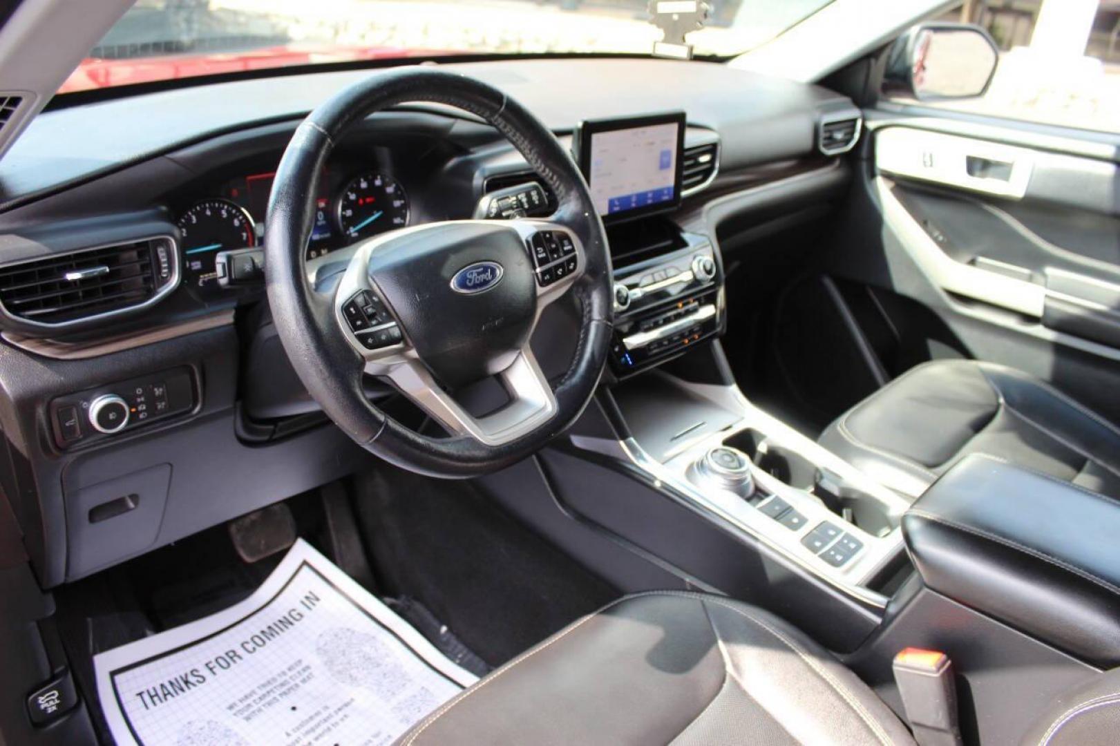 2021 Red Ford Explorer Limited (1FMSK7FH2MG) with an 2.3L L4 DOHC 16V engine, 10A transmission, located at 4301 NW 39th , Oklahoma City, OK, 73112, (405) 949-5600, 35.512135, -97.598671 - NO DRIVERS LICENCE -NO FULL COVERAGE INSURANCE - NO CREDIT CHECK. COME ON OVER TO SUPERSPORTS, TAKE A LOOK AND TEST DRIVE. PLEASE GIVE US A CALL AT (405) 949-5600. NO LICENCIA DE CONDUCIR - NO SEGURO DE COBERTURA TOTAL - NO VERIFICACION DE CREDITO. VISITENOS EN SUPERSPORTS, MIRE NUESTRO - Photo#17