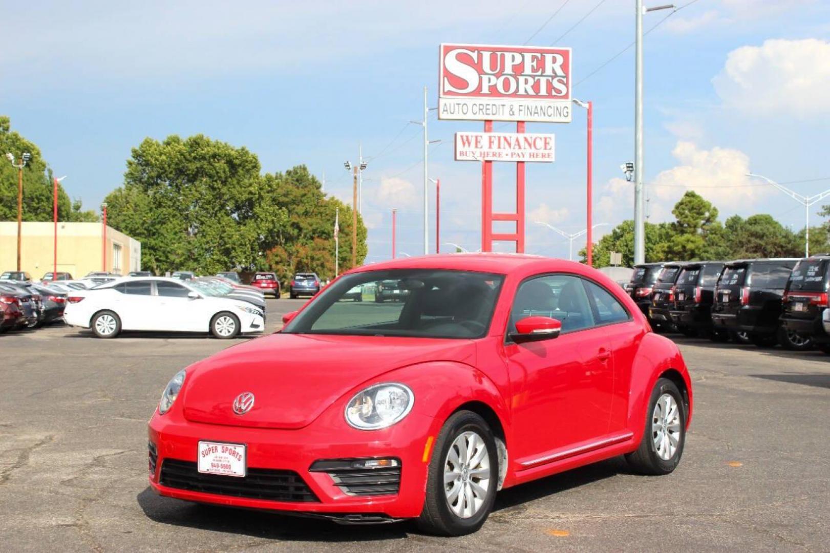 2019 Red Volkswagen Beetle 2.0T S (3VWFD7AT5KM) with an 2.0L L4 DOHC 16V engine, 6A transmission, located at 4301 NW 39th , Oklahoma City, OK, 73112, (405) 949-5600, 35.512135, -97.598671 - NO DRIVERS LICENCE -NO FULL COVERAGE INSURANCE - NO CREDIT CHECK. COME ON OVER TO SUPERSPORTS, TAKE A LOOK AND TEST DRIVE. PLEASE GIVE US A CALL AT (405) 949-5600. NO LICENCIA DE CONDUCIR - NO SEGURO DE COBERTURA TOTAL - NO VERIFICACION DE CREDITO. VISITENOS EN SUPERSPORTS, MIRE NUEST - Photo#6