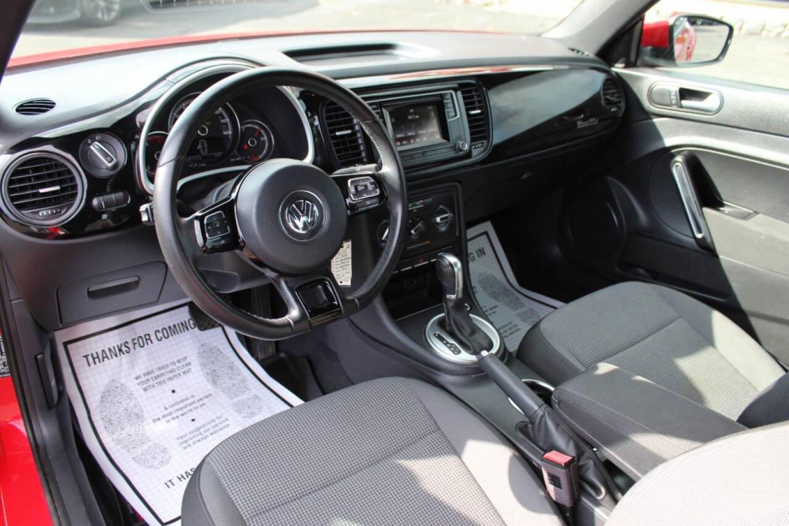 2019 Red Volkswagen Beetle 2.0T S (3VWFD7AT5KM) with an 2.0L L4 DOHC 16V engine, 6A transmission, located at 4301 NW 39th , Oklahoma City, OK, 73112, (405) 949-5600, 35.512135, -97.598671 - NO DRIVERS LICENCE -NO FULL COVERAGE INSURANCE - NO CREDIT CHECK. COME ON OVER TO SUPERSPORTS, TAKE A LOOK AND TEST DRIVE. PLEASE GIVE US A CALL AT (405) 949-5600. NO LICENCIA DE CONDUCIR - NO SEGURO DE COBERTURA TOTAL - NO VERIFICACION DE CREDITO. VISITENOS EN SUPERSPORTS, MIRE NUEST - Photo#14