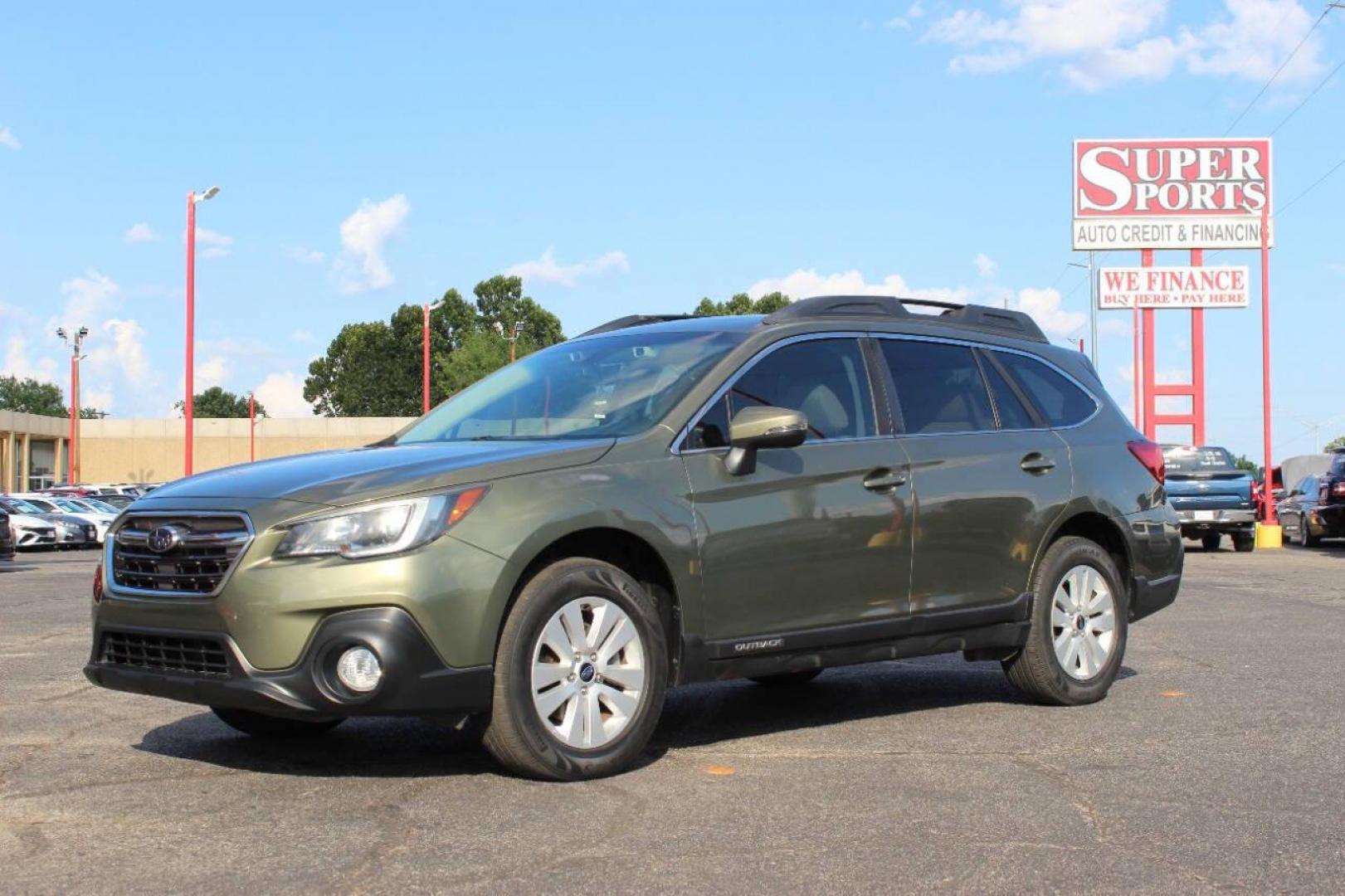 2019 Green Subaru Outback 2.5i Premium (4S4BSAHC8K3) with an 2.5L H4 DOHC 16V engine, CVT transmission, located at 4301 NW 39th , Oklahoma City, OK, 73112, (405) 949-5600, 35.512135, -97.598671 - NO DRIVERS LICENCE -NO FULL COVERAGE INSURANCE - NO CREDIT CHECK. COME ON OVER TO SUPERSPORTS, TAKE A LOOK AND TEST DRIVE. PLEASE GIVE US A CALL AT (405) 949-5600. NO LICENCIA DE CONDUCIR - NO SEGURO DE COBERTURA TOTAL - NO VERIFICACION DE CREDITO. VISITENOS EN SUPERSPORTS, MIRE NUESTRO - Photo#6