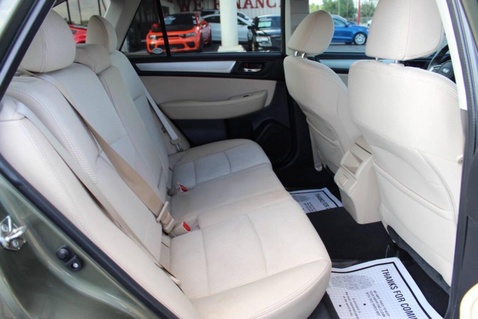 2019 Green Subaru Outback 2.5i Premium (4S4BSAHC8K3) with an 2.5L H4 DOHC 16V engine, CVT transmission, located at 4301 NW 39th , Oklahoma City, OK, 73112, (405) 949-5600, 35.512135, -97.598671 - NO DRIVERS LICENCE -NO FULL COVERAGE INSURANCE - NO CREDIT CHECK. COME ON OVER TO SUPERSPORTS, TAKE A LOOK AND TEST DRIVE. PLEASE GIVE US A CALL AT (405) 949-5600. NO LICENCIA DE CONDUCIR - NO SEGURO DE COBERTURA TOTAL - NO VERIFICACION DE CREDITO. VISITENOS EN SUPERSPORTS, MIRE NUESTRO - Photo#10