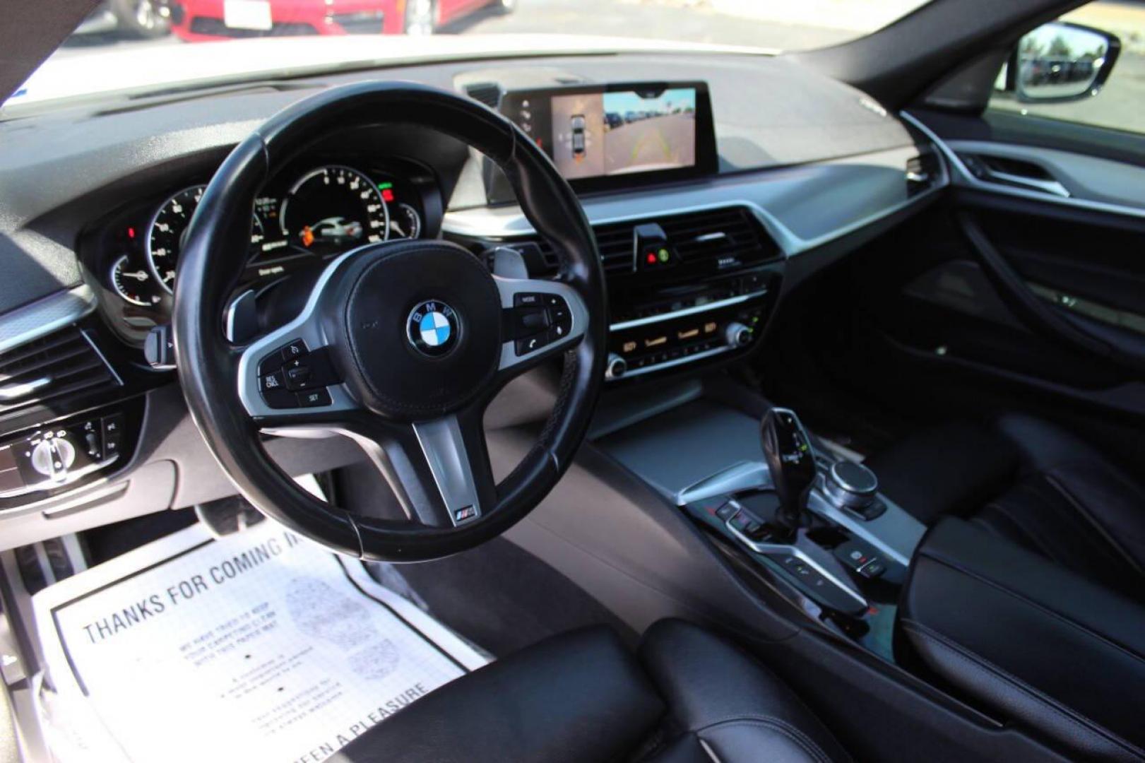 2019 White BMW 5-Series 530e iPerformance (WBAJA9C58KB) with an 2.0L L4 DOHC 16V TURBO HYBRID engine, 8A transmission, located at 4301 NW 39th , Oklahoma City, OK, 73112, (405) 949-5600, 35.512135, -97.598671 - NO DRIVERS LICENCE -NO FULL COVERAGE INSURANCE - NO CREDIT CHECK. COME ON OVER TO SUPERSPORTS, TAKE A LOOK AND TEST DRIVE. PLEASE GIVE US A CALL AT (405) 949-5600. NO LICENCIA DE CONDUCIR - NO SEGURO DE COBERTURA TOTAL - NO VERIFICACION DE CREDITO. VISITENOS EN SUPERSPORTS, MIRE NUESTRO - Photo#13