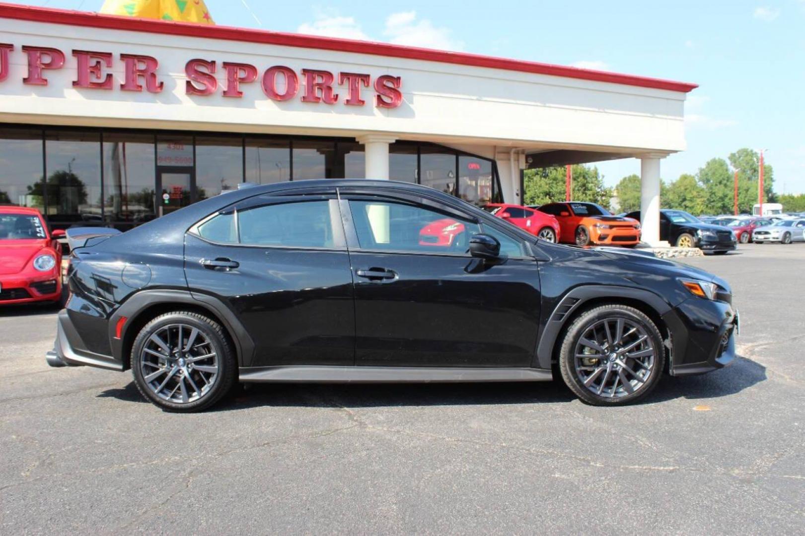 2023 Black Subaru WRX Premium 6M (JF1VBAF66P9) with an 2.0L H4 DOHC 16V engine, 6M transmission, located at 4301 NW 39th , Oklahoma City, OK, 73112, (405) 949-5600, 35.512135, -97.598671 - NO DRIVERS LICENCE -NO FULL COVERAGE INSURANCE - NO CREDIT CHECK. COME ON OVER TO SUPERSPORTS, TAKE A LOOK AND TEST DRIVE. PLEASE GIVE US A CALL AT (405) 949-5600. NO LICENCIA DE CONDUCIR - NO SEGURO DE COBERTURA TOTAL - NO VERIFICACION DE CREDITO. VISITENOS EN SUPERSPORTS, MIRE NUESTRO - Photo#2