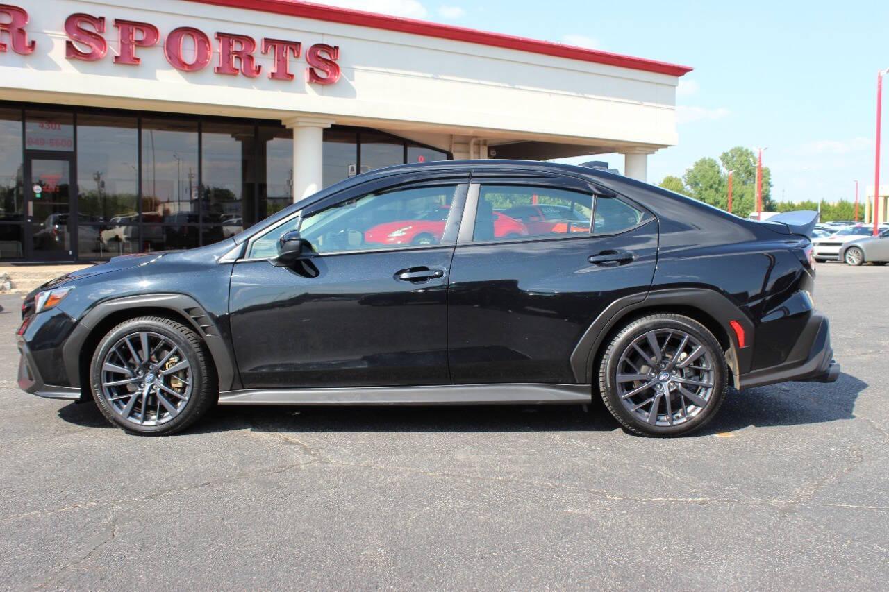 2023 Black Subaru WRX Premium 6M (JF1VBAF66P9) with an 2.0L H4 DOHC 16V engine, 6M transmission, located at 4301 NW 39th , Oklahoma City, OK, 73112, (405) 949-5600, 35.512135, -97.598671 - Photo#5