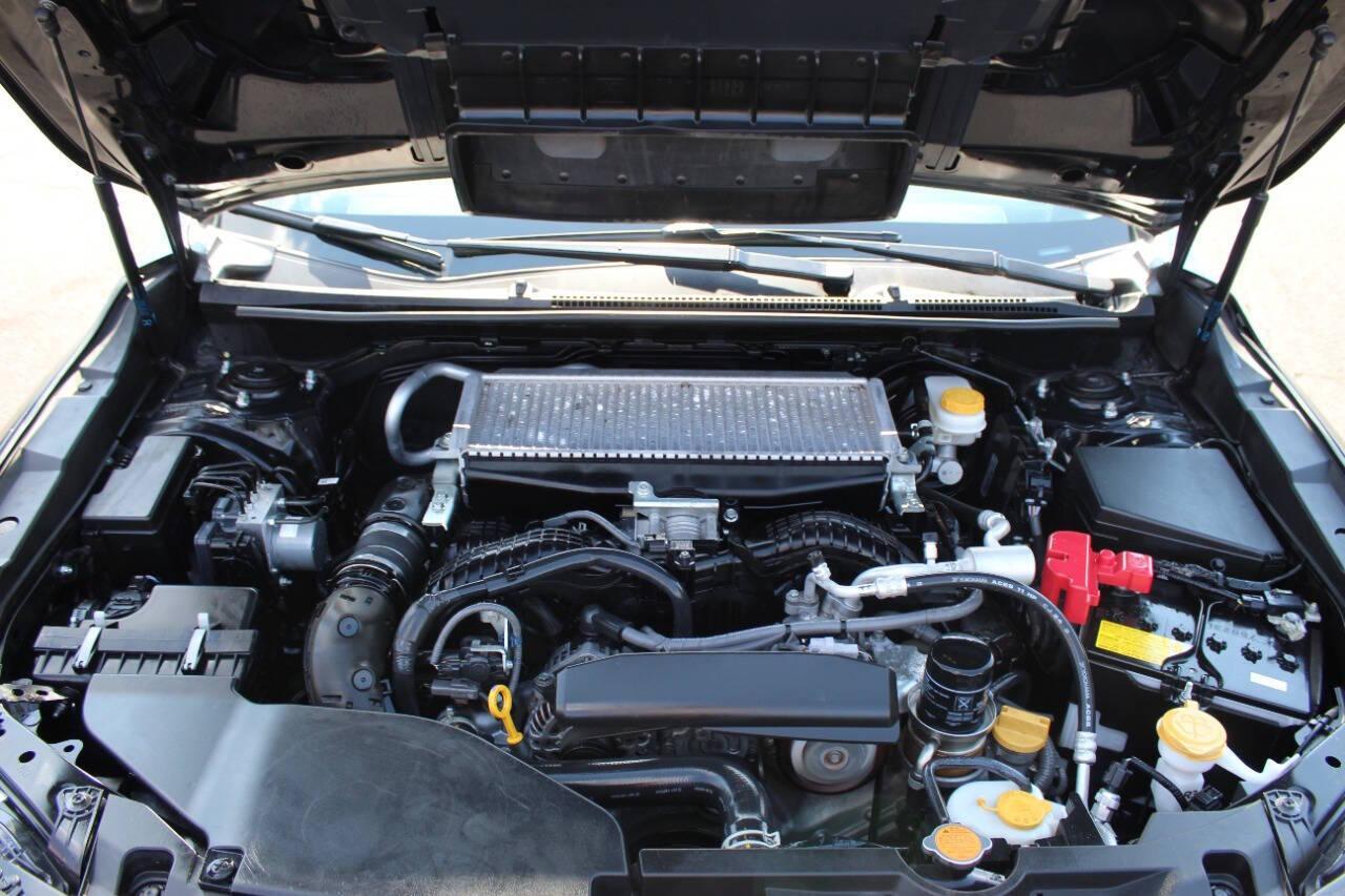 2023 Black Subaru WRX Premium 6M (JF1VBAF66P9) with an 2.0L H4 DOHC 16V engine, 6M transmission, located at 4301 NW 39th , Oklahoma City, OK, 73112, (405) 949-5600, 35.512135, -97.598671 - Photo#7