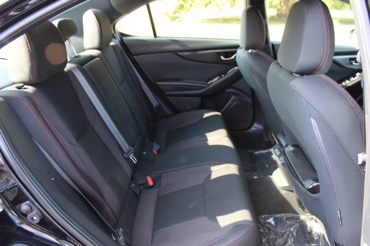 2023 Black Subaru WRX Premium 6M (JF1VBAF66P9) with an 2.0L H4 DOHC 16V engine, 6M transmission, located at 4301 NW 39th , Oklahoma City, OK, 73112, (405) 949-5600, 35.512135, -97.598671 - Photo#10