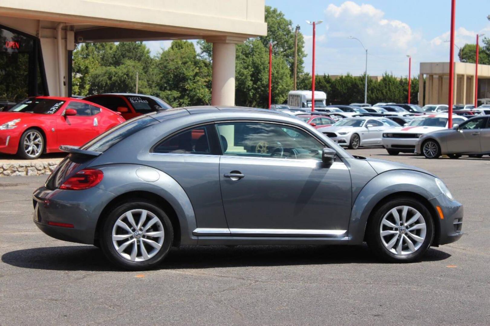 2014 Gray Volkswagen Beetle 2.0T Turbo (3VWJL7ATXEM) with an 2.0L L4 DOHC 16V TURBO DIESEL engine, 6-Speed Manual transmission, located at 4301 NW 39th , Oklahoma City, OK, 73112, (405) 949-5600, 35.512135, -97.598671 - NO DRIVERS LICENCE -NO FULL COVERAGE INSURANCE - NO CREDIT CHECK. COME ON OVER TO SUPERSPORTS, TAKE A LOOK AND TEST DRIVE. PLEASE GIVE US A CALL AT (405) 949-5600. NO LICENCIA DE CONDUCIR - NO SEGURO DE COBERTURA TOTAL - NO VERIFICACION DE CREDITO. VISITENOS EN SUPERSPORTS, MIRE NUESTRO - Photo#1
