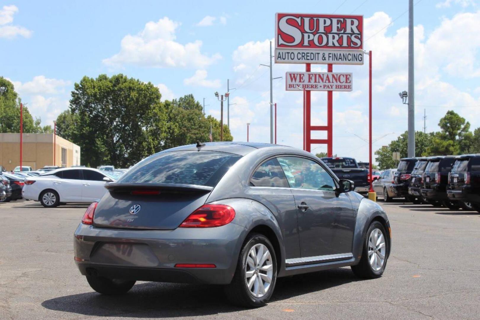 2014 Gray Volkswagen Beetle 2.0T Turbo (3VWJL7ATXEM) with an 2.0L L4 DOHC 16V TURBO DIESEL engine, 6-Speed Manual transmission, located at 4301 NW 39th , Oklahoma City, OK, 73112, (405) 949-5600, 35.512135, -97.598671 - NO DRIVERS LICENCE -NO FULL COVERAGE INSURANCE - NO CREDIT CHECK. COME ON OVER TO SUPERSPORTS, TAKE A LOOK AND TEST DRIVE. PLEASE GIVE US A CALL AT (405) 949-5600. NO LICENCIA DE CONDUCIR - NO SEGURO DE COBERTURA TOTAL - NO VERIFICACION DE CREDITO. VISITENOS EN SUPERSPORTS, MIRE NUESTRO - Photo#2