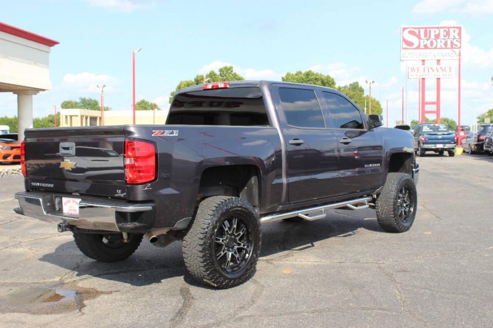 2014 Gray Chevrolet Silverado 1500 1LT Crew Cab 4WD (3GCUKREC8EG) with an 5.3L V8 OHV 16V engine, 6-Speed Automatic transmission, located at 4301 NW 39th , Oklahoma City, OK, 73112, (405) 949-5600, 35.512135, -97.598671 - Photo#3