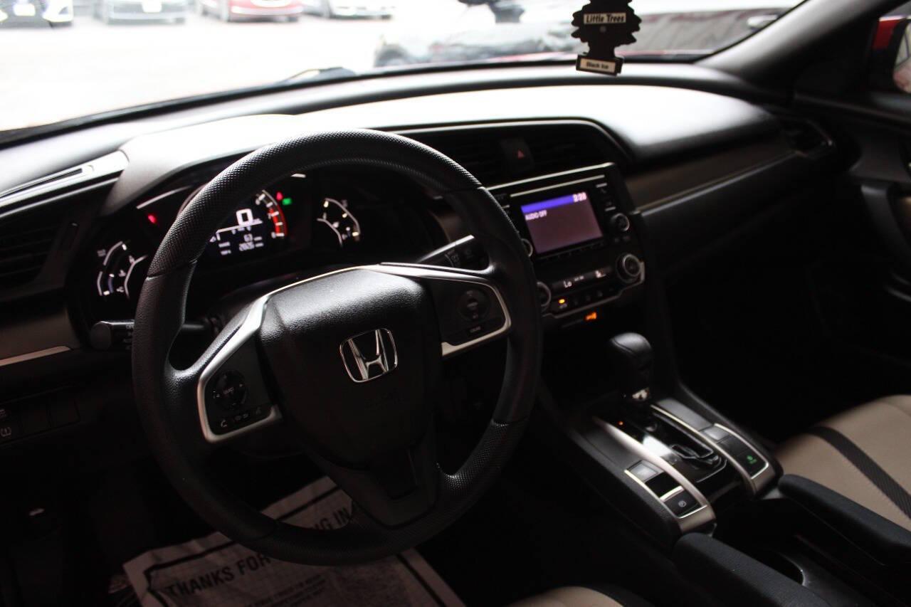 2016 Red Honda Civic LX-P Coupe CVT (2HGFC4B02GH) with an 2.0L L4 DOHC 16V engine, CVT transmission, located at 4301 NW 39th , Oklahoma City, OK, 73112, (405) 949-5600, 35.512135, -97.598671 - NO DRIVERS LICENCE -NO FULL COVERAGE INSURANCE - NO CREDIT CHECK. COME ON OVER TO SUPERSPORTS, TAKE A LOOK AND TEST DRIVE. PLEASE GIVE US A CALL AT (405) 949-5600. NO LICENCIA DE CONDUCIR - NO SEGURO DE COBERTURA TOTAL - NO VERIFICACION DE CREDITO. VISITENOS EN SUPERSPORTS, MIRE NUESTRO - Photo#15