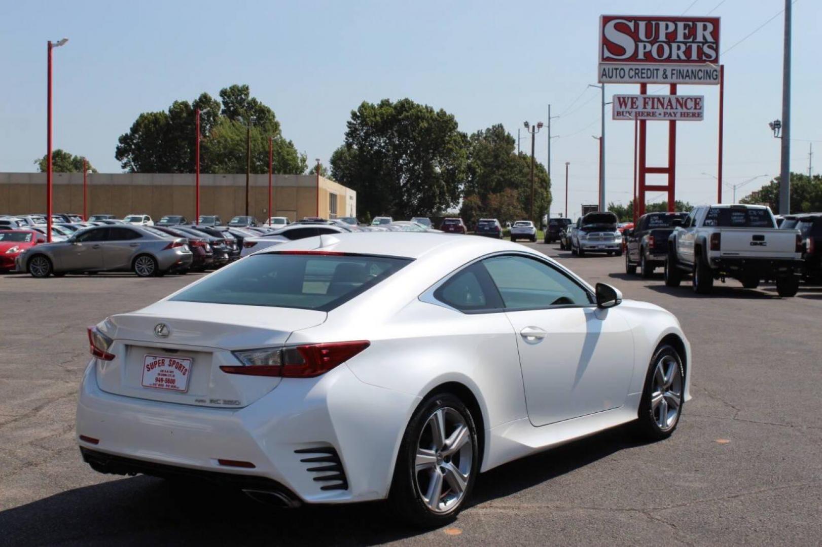 2015 White Lexus RC 350 AWD (JTHSE5BC6F5) with an 3.5L V6 DOHC 24V engine, 6-Speed Automatic transmission, located at 4301 NW 39th , Oklahoma City, OK, 73112, (405) 949-5600, 35.512135, -97.598671 - NO DRIVERS LICENCE -NO FULL COVERAGE INSURANCE - NO CREDIT CHECK. COME ON OVER TO SUPERSPORTS, TAKE A LOOK AND TEST DRIVE. PLEASE GIVE US A CALL AT (405) 949-5600. NO LICENCIA DE CONDUCIR - NO SEGURO DE COBERTURA TOTAL - NO VERIFICACION DE CREDITO. VISITENOS EN SUPERSPORTS, MIRE NUESTRO - Photo#4