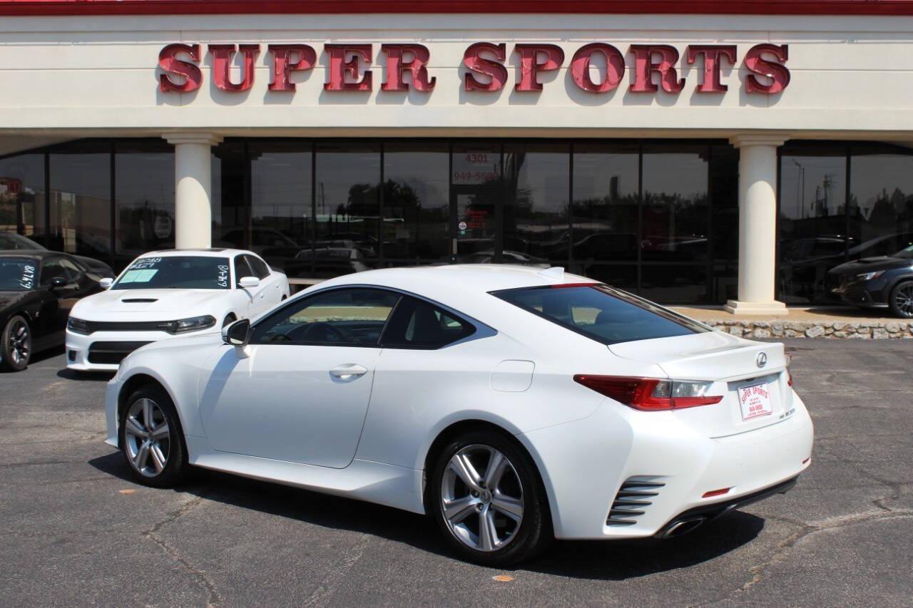 2015 White Lexus RC 350 AWD (JTHSE5BC6F5) with an 3.5L V6 DOHC 24V engine, 6-Speed Automatic transmission, located at 4301 NW 39th , Oklahoma City, OK, 73112, (405) 949-5600, 35.512135, -97.598671 - NO DRIVERS LICENCE -NO FULL COVERAGE INSURANCE - NO CREDIT CHECK. COME ON OVER TO SUPERSPORTS, TAKE A LOOK AND TEST DRIVE. PLEASE GIVE US A CALL AT (405) 949-5600. NO LICENCIA DE CONDUCIR - NO SEGURO DE COBERTURA TOTAL - NO VERIFICACION DE CREDITO. VISITENOS EN SUPERSPORTS, MIRE NUESTRO - Photo#4
