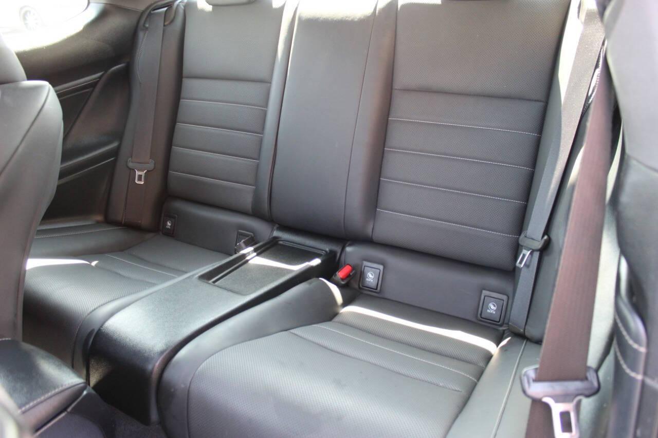 2015 White Lexus RC 350 AWD (JTHSE5BC6F5) with an 3.5L V6 DOHC 24V engine, 6-Speed Automatic transmission, located at 4301 NW 39th , Oklahoma City, OK, 73112, (405) 949-5600, 35.512135, -97.598671 - NO DRIVERS LICENCE -NO FULL COVERAGE INSURANCE - NO CREDIT CHECK. COME ON OVER TO SUPERSPORTS, TAKE A LOOK AND TEST DRIVE. PLEASE GIVE US A CALL AT (405) 949-5600. NO LICENCIA DE CONDUCIR - NO SEGURO DE COBERTURA TOTAL - NO VERIFICACION DE CREDITO. VISITENOS EN SUPERSPORTS, MIRE NUESTRO - Photo#12