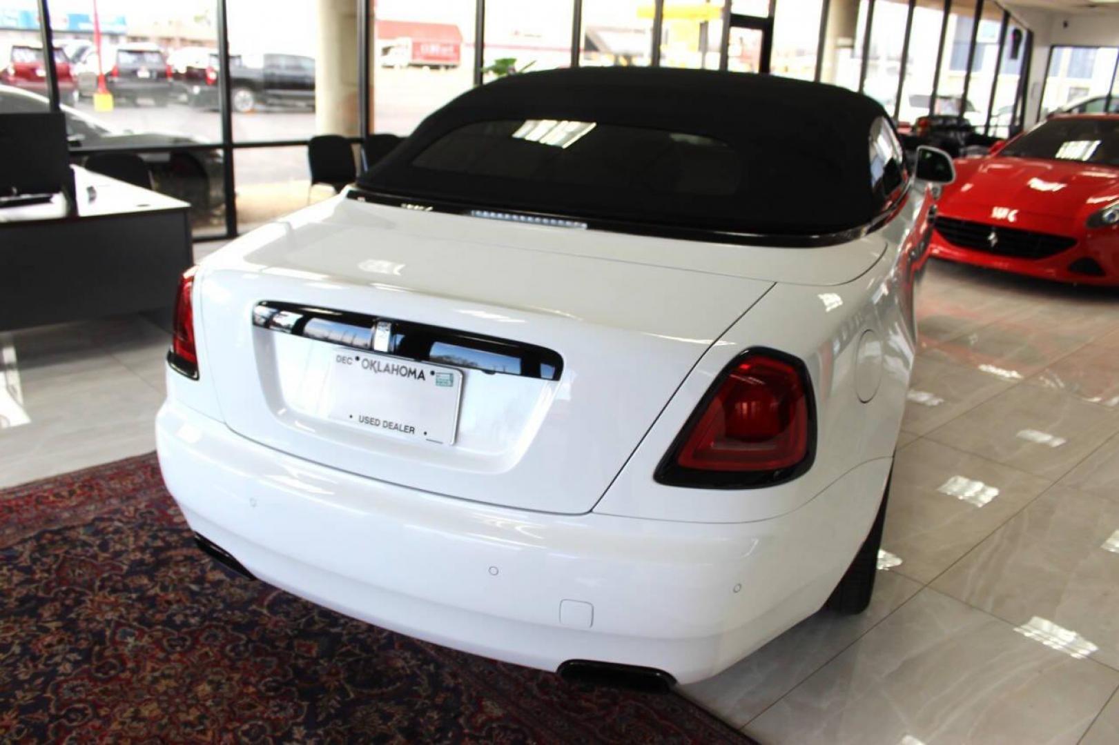 2021 White Rolls-Royce Dawn with an 6.6L V12 Twin Turbocharger 6.6L V12 engine, Automatic 8-Speed transmission, located at 4301 NW 39th , Oklahoma City, OK, 73112, (405) 949-5600, 35.512135, -97.598671 - Photo#2
