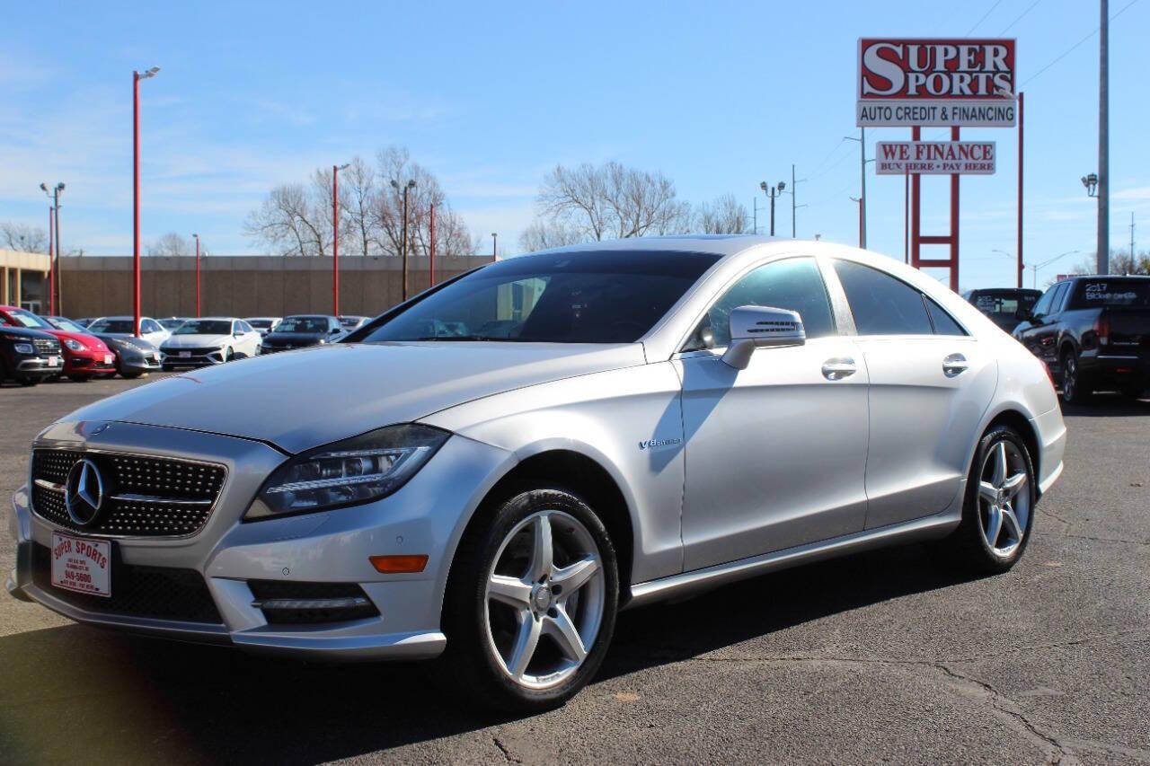 2014 Black Mercedes-Benz CLS CLS550 4MATIC (WDDLJ9BB8EA) with an 4.7L Twin Turbo V8 402hp 443ft. lbs. 4.7L V8 engine, Automatic 7-Speed transmission, located at 4301 NW 39th , Oklahoma City, OK, 73112, (405) 949-5600, 35.512135, -97.598671 - Photo#5