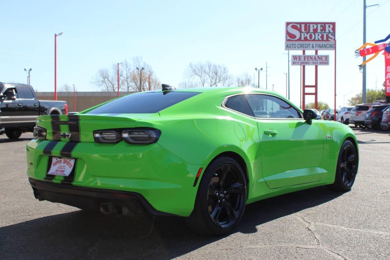 2023 Green Chevrolet Camaro 1SS Coupe (1G1FF1R72P0) with an 6.2L V8 455hp 455ft. lbs. 6.2L V8 engine, Automatic 10-Speed transmission, located at 4301 NW 39th , Oklahoma City, OK, 73112, (405) 949-5600, 35.512135, -97.598671 - NO DRIVERS LICENCE -NO FULL COVERAGE INSURANCE - NO CREDIT CHECK. COME ON OVER TO SUPERSPORTS, TAKE A LOOK AND TEST DRIVE. PLEASE GIVE US A CALL AT (405) 949-5600. NO LICENCIA DE CONDUCIR - NO SEGURO DE COBERTURA TOTAL- NO VERIFICACION DE CREDITO. VISITENOS EN SUPERSPORTS, MIRE N - Photo#3