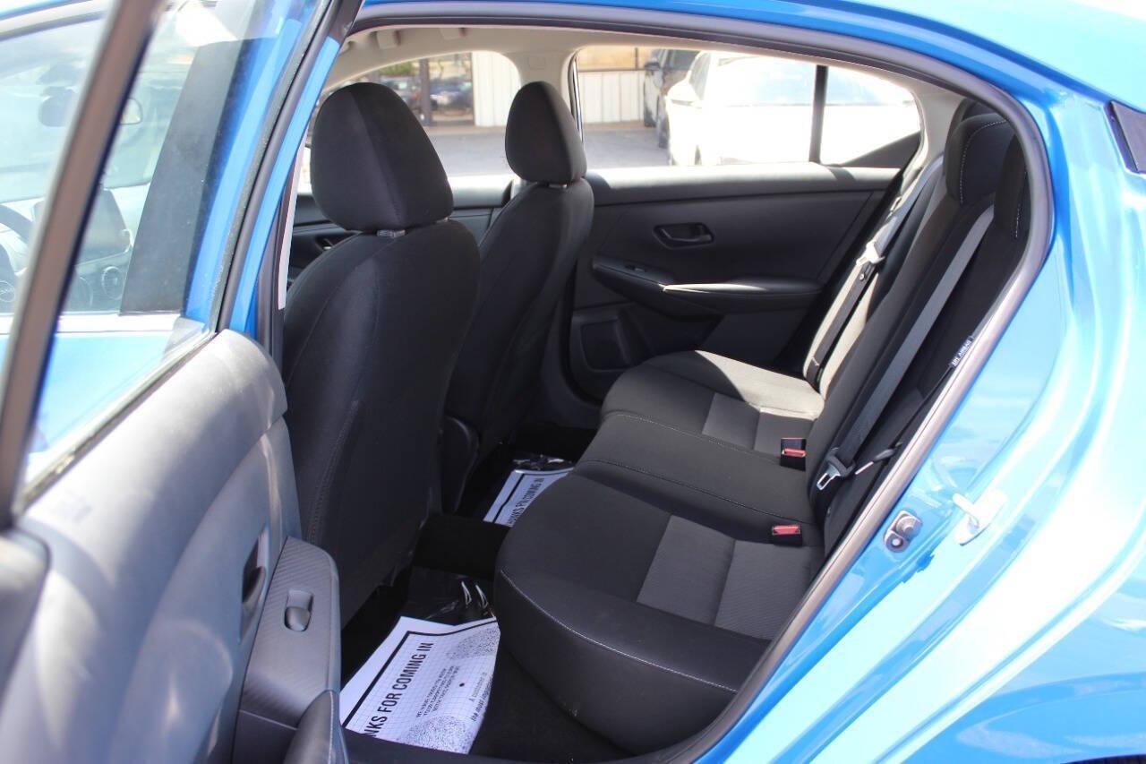 2025 Blue Nissan Sentra SV (3N1AB8CV9SY) with an 2.0L I4 149hp 146ft. lbs. 2.0L I4 engine, CVT transmission, located at 4301 NW 39th , Oklahoma City, OK, 73112, (405) 949-5600, 35.512135, -97.598671 - NO DRIVERS LICENCE -NO FULL COVERAGE INSURANCE - NO CREDIT CHECK. COME ON OVER TO SUPERSPORTS, TAKE A LOOK AND TEST DRIVE. PLEASE GIVE US A CALL AT (405) 949-5600. NO LICENCIA DE CONDUCIR - NO SEGURO DE COBERTURA TOTAL - NO VERIFICACION DE CREDITO. VISITENOS EN SUPERSPORTS, MIRE NUESTRO - Photo#13