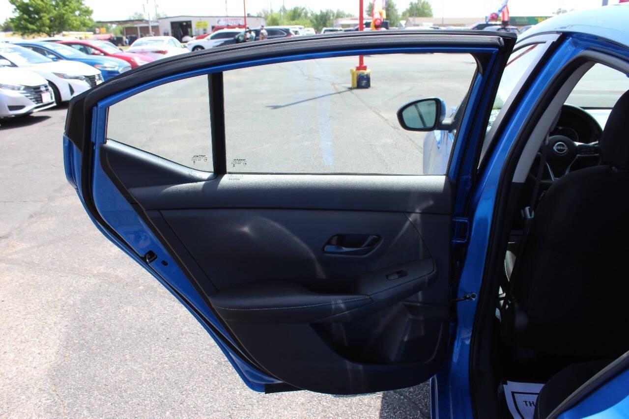 2025 Blue Nissan Sentra SV (3N1AB8CV9SY) with an 2.0L I4 149hp 146ft. lbs. 2.0L I4 engine, CVT transmission, located at 4301 NW 39th , Oklahoma City, OK, 73112, (405) 949-5600, 35.512135, -97.598671 - NO DRIVERS LICENCE -NO FULL COVERAGE INSURANCE - NO CREDIT CHECK. COME ON OVER TO SUPERSPORTS, TAKE A LOOK AND TEST DRIVE. PLEASE GIVE US A CALL AT (405) 949-5600. NO LICENCIA DE CONDUCIR - NO SEGURO DE COBERTURA TOTAL - NO VERIFICACION DE CREDITO. VISITENOS EN SUPERSPORTS, MIRE NUESTRO - Photo#14