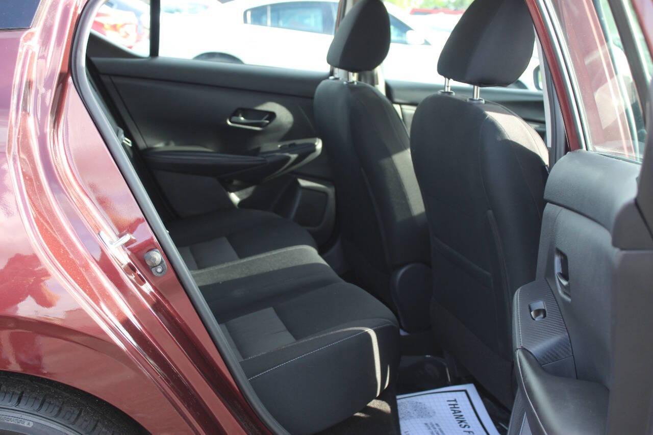 2025 Maroon Nissan Sentra SV (3N1AB8CV3SY) with an 2.0L I4 149hp 146ft. lbs. 2.0L I4 engine, CVT transmission, located at 4301 NW 39th , Oklahoma City, OK, 73112, (405) 949-5600, 35.512135, -97.598671 - NO DRIVERS LICENCE -NO FULL COVERAGE INSURANCE - NO CREDIT CHECK. COME ON OVER TO SUPERSPORTS, TAKE A LOOK AND TEST DRIVE. PLEASE GIVE US A CALL AT (405) 949-5600. NO LICENCIA DE CONDUCIR - NO SEGURO DE COBERTURA TOTAL - NO VERIFICACION DE CREDITO. VISITENOS EN SUPERSPORTS, MIRE - Photo#10