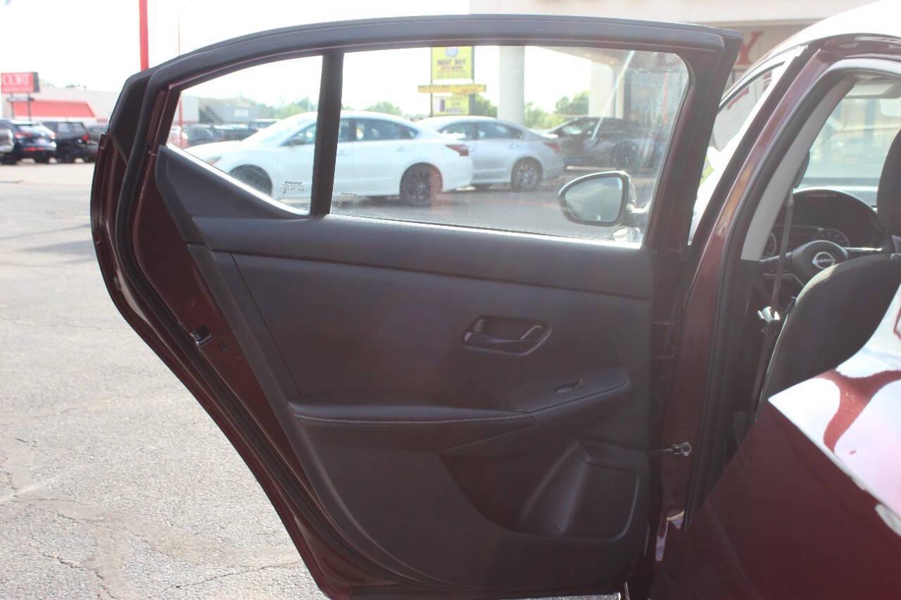 2025 Maroon Nissan Sentra SV (3N1AB8CV3SY) with an 2.0L I4 149hp 146ft. lbs. 2.0L I4 engine, CVT transmission, located at 4301 NW 39th , Oklahoma City, OK, 73112, (405) 949-5600, 35.512135, -97.598671 - NO DRIVERS LICENCE -NO FULL COVERAGE INSURANCE - NO CREDIT CHECK. COME ON OVER TO SUPERSPORTS, TAKE A LOOK AND TEST DRIVE. PLEASE GIVE US A CALL AT (405) 949-5600. NO LICENCIA DE CONDUCIR - NO SEGURO DE COBERTURA TOTAL - NO VERIFICACION DE CREDITO. VISITENOS EN SUPERSPORTS, MIRE - Photo#14