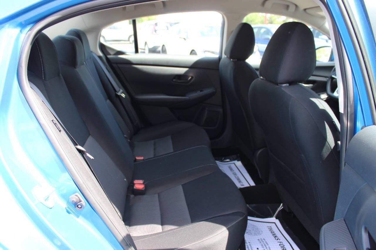 2025 Blue Nissan Sentra SV (3N1AB8CV1SY) with an 2.0L I4 149hp 146ft. lbs. 2.0L I4 engine, CVT transmission, located at 4301 NW 39th , Oklahoma City, OK, 73112, (405) 949-5600, 35.512135, -97.598671 - NO DRIVERS LICENCE -NO FULL COVERAGE INSURANCE - NO CREDIT CHECK. COME ON OVER TO SUPERSPORTS, TAKE A LOOK AND TEST DRIVE. PLEASE GIVE US A CALL AT (405) 949-5600. NO LICENCIA DE CONDUCIR - NO SEGURO DE COBERTURA TOTAL - NO VERIFICACION DE CREDITO. VISITENOS EN SUPERSPORTS, MIRE NUESTRO - Photo#10