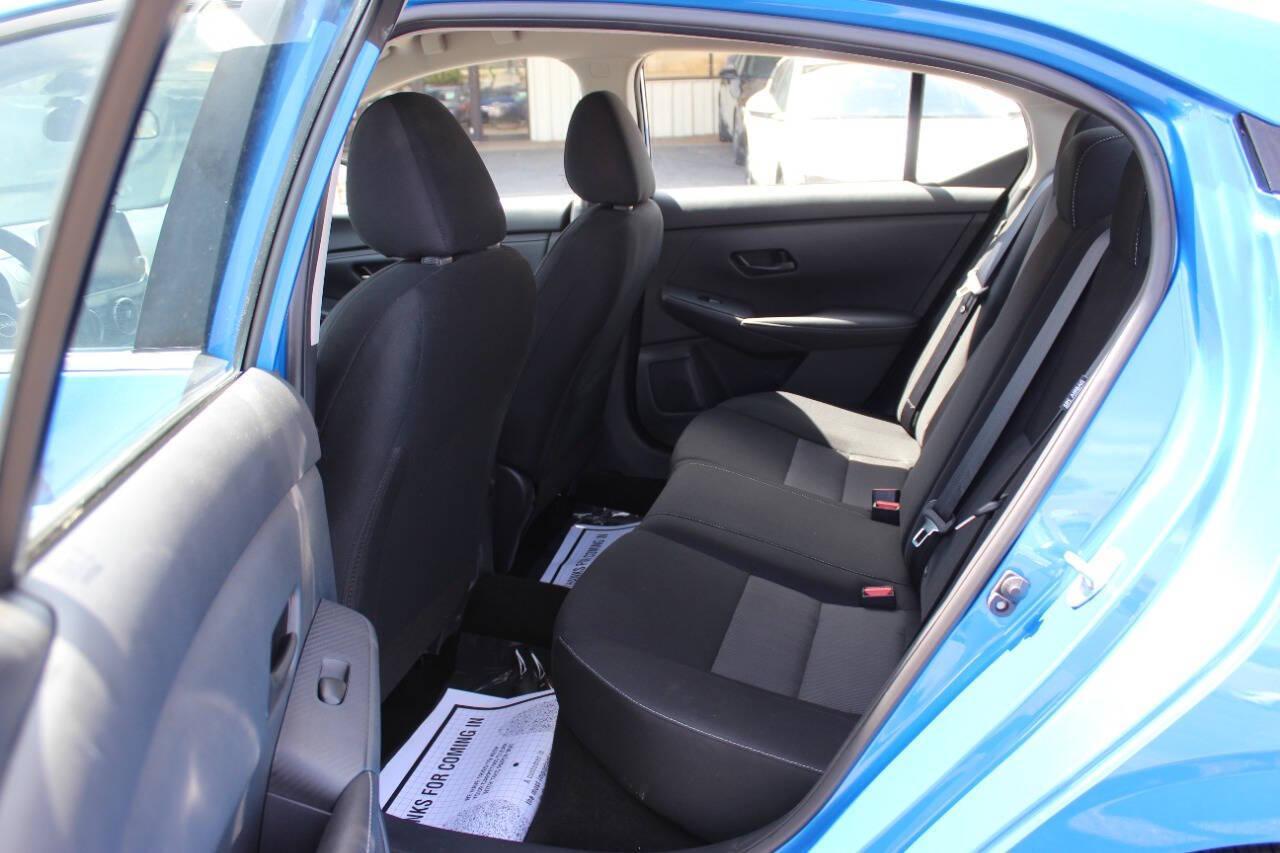 2025 Blue Nissan Sentra SV (3N1AB8CV1SY) with an 2.0L I4 149hp 146ft. lbs. 2.0L I4 engine, CVT transmission, located at 4301 NW 39th , Oklahoma City, OK, 73112, (405) 949-5600, 35.512135, -97.598671 - NO DRIVERS LICENCE -NO FULL COVERAGE INSURANCE - NO CREDIT CHECK. COME ON OVER TO SUPERSPORTS, TAKE A LOOK AND TEST DRIVE. PLEASE GIVE US A CALL AT (405) 949-5600. NO LICENCIA DE CONDUCIR - NO SEGURO DE COBERTURA TOTAL - NO VERIFICACION DE CREDITO. VISITENOS EN SUPERSPORTS, MIRE NUESTRO - Photo#13