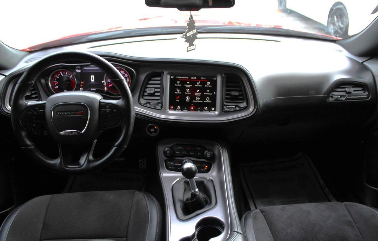 2023 Red Dodge Challenger R/T Plus (2C3CDZBT1PH) with an 5.7L V8 5.7L V8 engine, Manual 6-Speed transmission, located at 4301 NW 39th , Oklahoma City, OK, 73112, (405) 949-5600, 35.512135, -97.598671 - NO DRIVERS LICENCE -NO FULL COVERAGE INSURANCE - NO CREDIT CHECK. COME ON OVER TO SUPERSPORTS, TAKE A LOOK AND TEST DRIVE. PLEASE GIVE US A CALL AT (405) 949-5600. NO LICENCIA DE CONDUCIR - NO SEGURO DE COBERTURA TOTAL - NO VERIFICACION DE CREDITO. VISITENOS EN SUPERSPORTS, MIRE NUESTRO - Photo#19