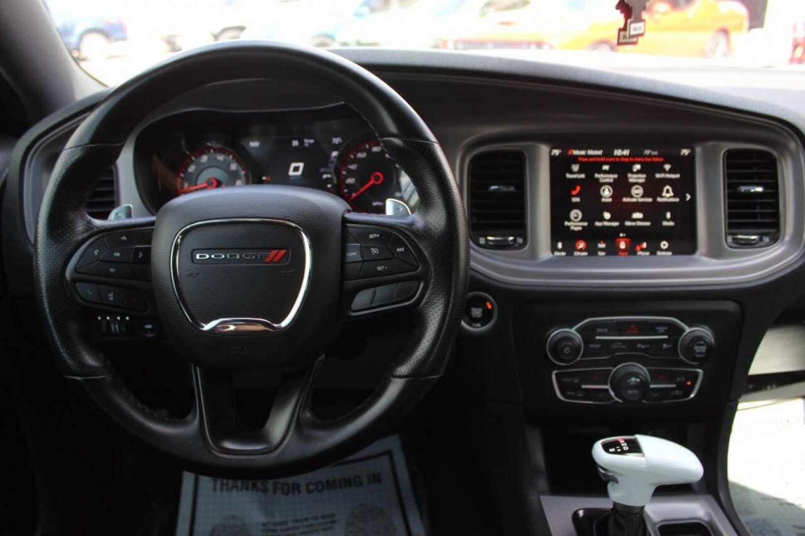 2023 White Dodge Charger R/T (2C3CDXCT4PH) with an HEMI 5.7L V8 370hp 395ft. lbs. 5.7L V8 engine, Automatic 8-Speed transmission, located at 4301 NW 39th , Oklahoma City, OK, 73112, (405) 949-5600, 35.512135, -97.598671 - NO DRIVERS LICENCE -NO FULL COVERAGE INSURANCE - NO CREDIT CHECK. COME ON OVER TO SUPERSPORTS, TAKE A LOOK AND TEST DRIVE. PLEASE GIVE US A CALL AT (405) 949-5600. NO LICENCIA DE CONDUCIR - NO SEGURO DE COBERTURA TOTAL - NO VERIFICACION DE CREDITO. VISITENOS EN SUPERSPORTS, MIRE NUESTRO- Photo#24