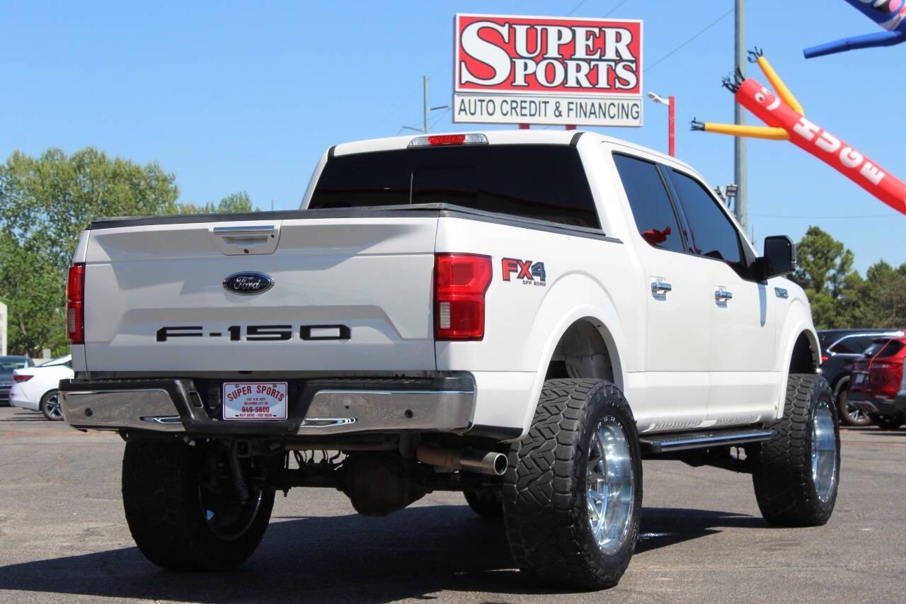 2018 White Ford F-150 XLT SuperCrew 5.5-ft. Bed 4WD (1FTEW1EGXJF) with an EcoBoost 3.5L Twin Turbo V6 375hp 470ft. lbs. 3.5L V6 engine, Automatic 10-Speed transmission, located at 4301 NW 39th , Oklahoma City, OK, 73112, (405) 949-5600, 35.512135, -97.598671 - NO DRIVERS LICENCE -NO FULL COVERAGE INSURANCE - NO CREDIT CHECK. COME ON OVER TO SUPERSPORTS, TAKE A LOOK AND TEST DRIVE. PLEASE GIVE US A CALL AT (405) 949-5600. NO LICENCIA DE CONDUCIR - NO SEGURO DE COBERTURA TOTAL - NO VERIFICACION DE CREDITO. VISITENOS EN SUPERSPORTS, MIRE NUESTRO - Photo#2