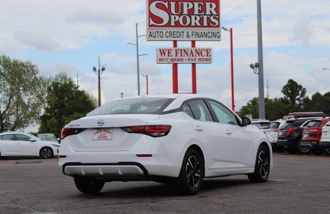 2025 White Nissan Sentra SV (3N1AB8CV6SY) with an 2.0L I4 149hp 146ft. lbs. 2.0L I4 engine, CVT transmission, located at 4301 NW 39th , Oklahoma City, OK, 73112, (405) 949-5600, 35.512135, -97.598671 - NO DRIVERS LICENCE -NO FULL COVERAGE INSURANCE - NO CREDIT CHECK. COME ON OVER TO SUPERSPORTS, TAKE A LOOK AND TEST DRIVE. PLEASE GIVE US A CALL AT (405) 949-5600. NO LICENCIA DE CONDUCIR - NO SEGURO DE COBERTURA TOTAL - NO VERIFICACION DE CREDITO. VISITENOS EN SUPERSPORTS, MIRE NUESTRO - Photo#3