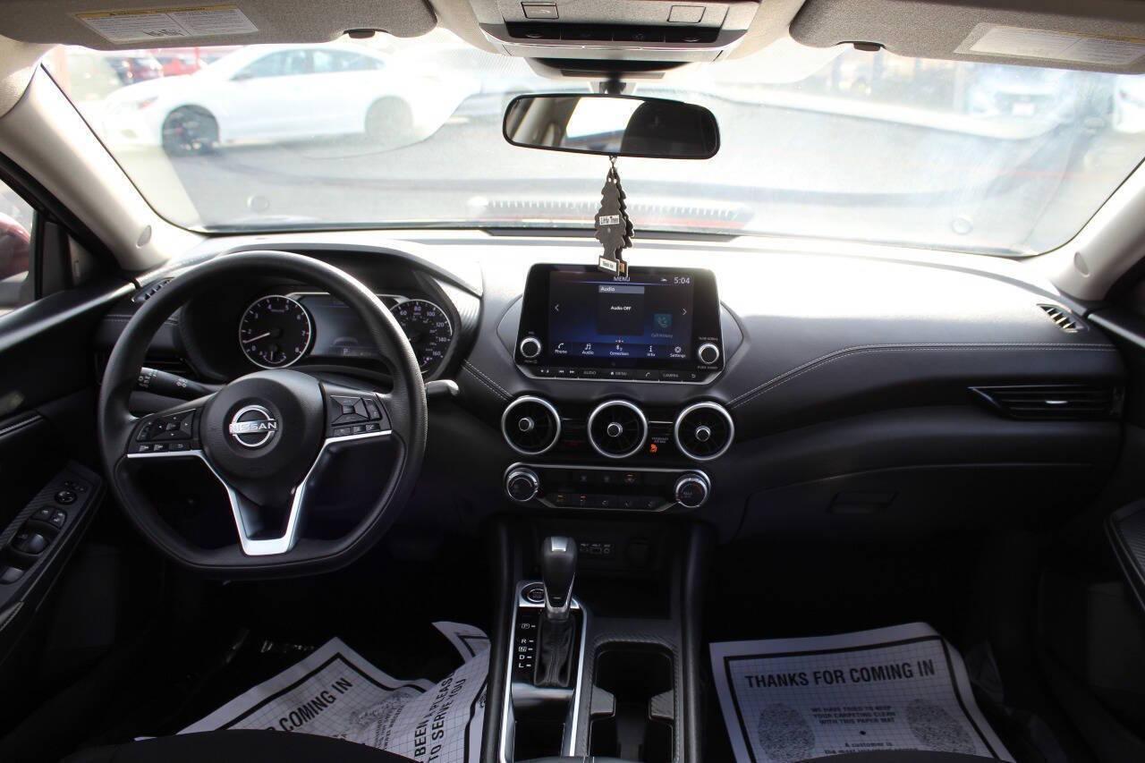 2025 White Nissan Sentra SV (3N1AB8CV6SY) with an 2.0L I4 149hp 146ft. lbs. 2.0L I4 engine, CVT transmission, located at 4301 NW 39th , Oklahoma City, OK, 73112, (405) 949-5600, 35.512135, -97.598671 - NO DRIVERS LICENCE -NO FULL COVERAGE INSURANCE - NO CREDIT CHECK. COME ON OVER TO SUPERSPORTS, TAKE A LOOK AND TEST DRIVE. PLEASE GIVE US A CALL AT (405) 949-5600. NO LICENCIA DE CONDUCIR - NO SEGURO DE COBERTURA TOTAL - NO VERIFICACION DE CREDITO. VISITENOS EN SUPERSPORTS, MIRE NUESTRO - Photo#18