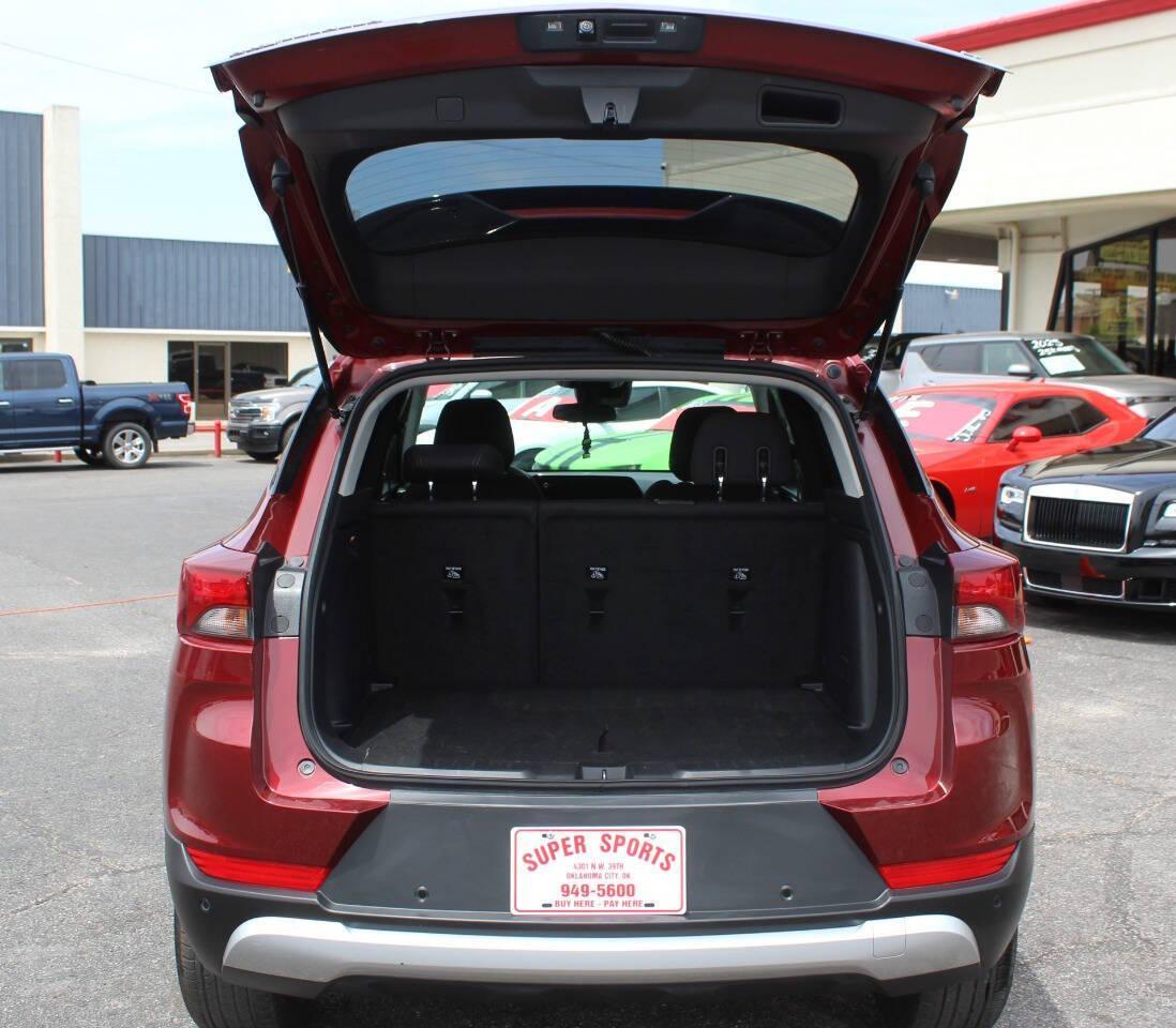 2025 Maroon Chevrolet TrailBlazer LT AWD (KL79MRSL4SB) with an ECOTEC 1.3L Turbo I3 155hp 174ft. lbs. 1.3L I3 engine, Automatic 9-Speed transmission, located at 4301 NW 39th , Oklahoma City, OK, 73112, (405) 949-5600, 35.512135, -97.598671 - NO DRIVERS LICENCE -NO FULL COVERAGE INSURANCE - NO CREDIT CHECK. COME ON OVER TO SUPERSPORTS, TAKE A LOOK AND TEST DRIVE. PLEASE GIVE US A CALL AT (405) 949-5600. NO LICENCIA DE CONDUCIR - NO SEGURO DE COBERTURA TOTAL - NO VERIFICACION DE CREDITO. VISITENOS EN SUPERSPORTS, MIRE NUESTRO - Photo#12