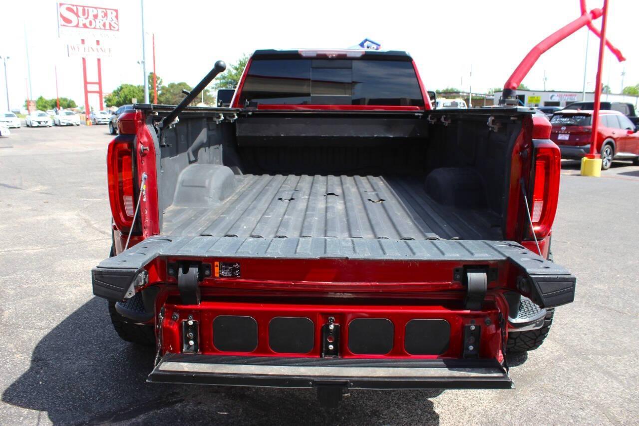 2020 Maroon GMC Sierra 3500HD Denali Crew Cab 4WD (1GT49WEY9LF) with an Duramax 6.6L Biodiesel Turbo V8 445hp 910ft. lbs. 6.6L V8 engine, Automatic 10-Speed transmission, located at 4301 NW 39th , Oklahoma City, OK, 73112, (405) 949-5600, 35.512135, -97.598671 - NO DRIVERS LICENCE -NO FULL COVERAGE INSURANCE - NO CREDIT CHECK. COME ON OVER TO SUPERSPORTS, TAKE A LOOK AND TEST DRIVE. PLEASE GIVE US A CALL AT (405) 949-5600. NO LICENCIA DE CONDUCIR - NO SEGURO DE COBERTURA TOTAL - NO VERIFICACION DE CREDITO. VISITENOS EN SUPERSPORTS, MIRE NUESTRO - Photo#16