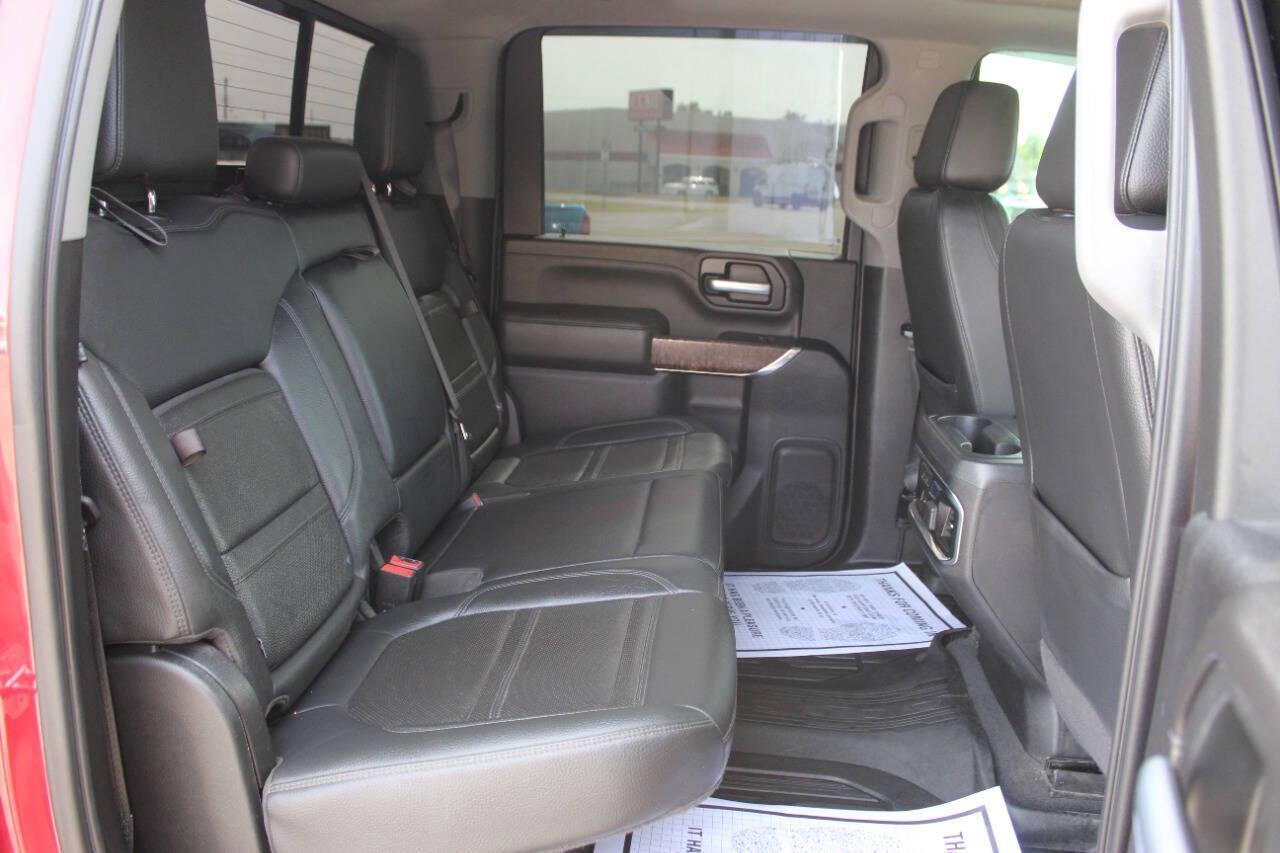 2020 Maroon GMC Sierra 3500HD Denali Crew Cab 4WD (1GT49WEY9LF) with an Duramax 6.6L Biodiesel Turbo V8 445hp 910ft. lbs. 6.6L V8 engine, Automatic 10-Speed transmission, located at 4301 NW 39th , Oklahoma City, OK, 73112, (405) 949-5600, 35.512135, -97.598671 - NO DRIVERS LICENCE -NO FULL COVERAGE INSURANCE - NO CREDIT CHECK. COME ON OVER TO SUPERSPORTS, TAKE A LOOK AND TEST DRIVE. PLEASE GIVE US A CALL AT (405) 949-5600. NO LICENCIA DE CONDUCIR - NO SEGURO DE COBERTURA TOTAL - NO VERIFICACION DE CREDITO. VISITENOS EN SUPERSPORTS, MIRE NUESTRO - Photo#31