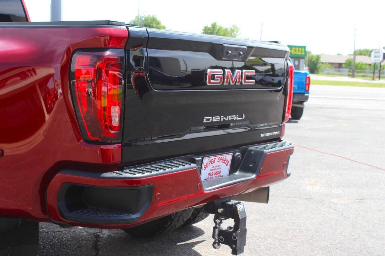 2020 Maroon GMC Sierra 3500HD Denali Crew Cab 4WD (1GT49WEY9LF) with an Duramax 6.6L Biodiesel Turbo V8 445hp 910ft. lbs. 6.6L V8 engine, Automatic 10-Speed transmission, located at 4301 NW 39th , Oklahoma City, OK, 73112, (405) 949-5600, 35.512135, -97.598671 - NO DRIVERS LICENCE -NO FULL COVERAGE INSURANCE - NO CREDIT CHECK. COME ON OVER TO SUPERSPORTS, TAKE A LOOK AND TEST DRIVE. PLEASE GIVE US A CALL AT (405) 949-5600. NO LICENCIA DE CONDUCIR - NO SEGURO DE COBERTURA TOTAL - NO VERIFICACION DE CREDITO. VISITENOS EN SUPERSPORTS, MIRE NUESTRO - Photo#19