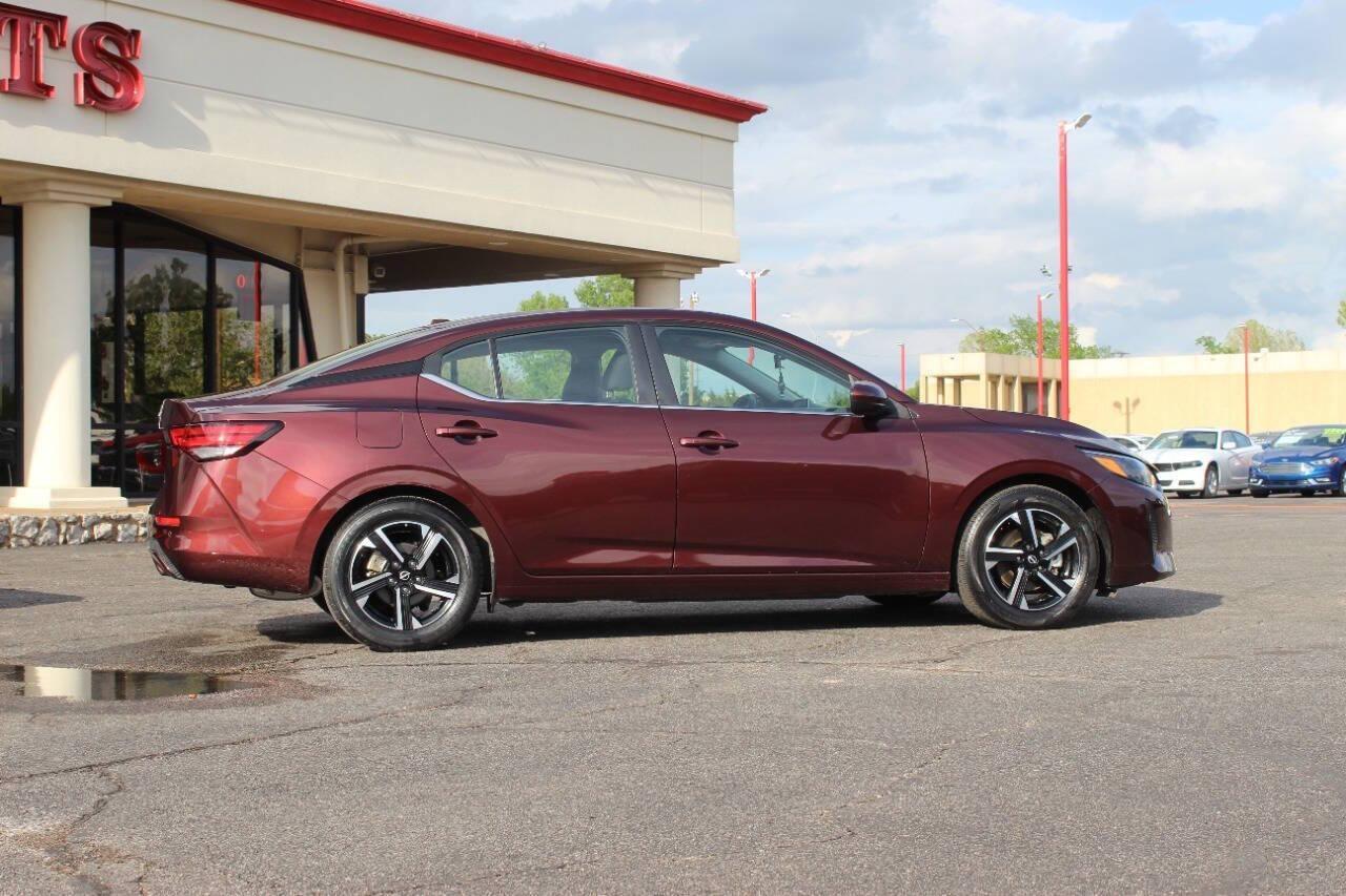 2025 Burgundy Nissan Sentra SV (3N1AB8CV3SY) with an 2.0L I4 149hp 146ft. lbs. 2.0L I4 engine, CVT transmission, located at 4301 NW 39th , Oklahoma City, OK, 73112, (405) 949-5600, 35.512135, -97.598671 - NO DRIVERS LICENCE -NO FULL COVERAGE INSURANCE - NO CREDIT CHECK. COME ON OVER TO SUPERSPORTS, TAKE A LOOK AND TEST DRIVE. PLEASE GIVE US A CALL AT (405) 949-5600. NO LICENCIA DE CONDUCIR - NO SEGURO DE COBERTURA TOTAL - NO VERIFICACION DE CREDITO. VISITENOS EN SUPERSPORTS, MIRE NUESTRO - Photo#2
