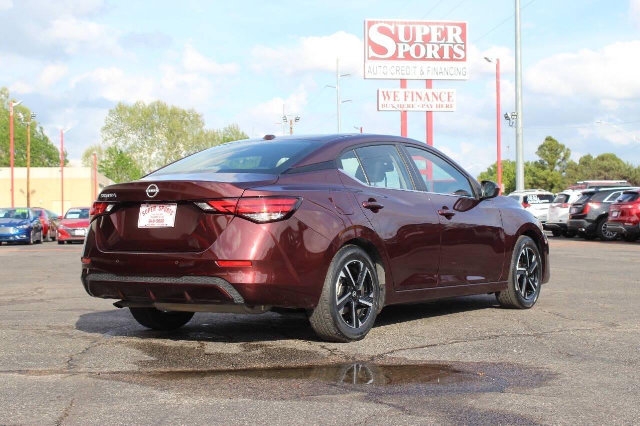 2025 Burgundy Nissan Sentra SV (3N1AB8CV3SY) with an 2.0L I4 149hp 146ft. lbs. 2.0L I4 engine, CVT transmission, located at 4301 NW 39th , Oklahoma City, OK, 73112, (405) 949-5600, 35.512135, -97.598671 - NO DRIVERS LICENCE -NO FULL COVERAGE INSURANCE - NO CREDIT CHECK. COME ON OVER TO SUPERSPORTS, TAKE A LOOK AND TEST DRIVE. PLEASE GIVE US A CALL AT (405) 949-5600. NO LICENCIA DE CONDUCIR - NO SEGURO DE COBERTURA TOTAL - NO VERIFICACION DE CREDITO. VISITENOS EN SUPERSPORTS, MIRE NUESTRO - Photo#3