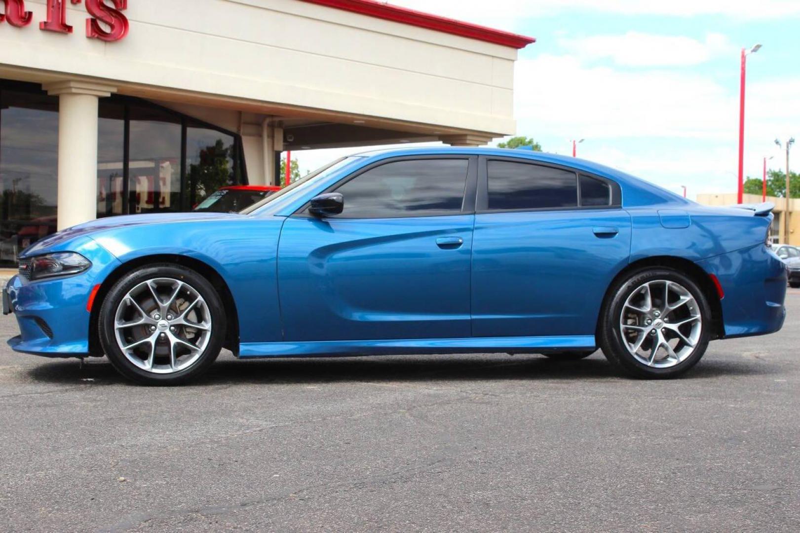 2023 Blue Dodge Charger GT (2C3CDXHG7PH) with an Pentastar 3.6L V6 300hp 264ft. lbs. 3.6L V6 engine, Automatic 8-Speed transmission, located at 4301 NW 39th , Oklahoma City, OK, 73112, (405) 949-5600, 35.512135, -97.598671 - Hablamos espaol. SPEND SMART --- BUY FROM SUPER SPORTS. ASKING WHOLESALE CASH PRICE: $27,900 (CASH ONLY) PLUS $100 PROCESSING FEE. ALL PRICES, DOWN PAYMENTS, PAYMENTS, AND FINANCE TERMS ARE NEGOTIABLE AT THE TIME OF APPROVAL. WE WILL WORK WITH YOU TO FIT YOUR BUDGET. WE WILL EVEN LOW- Photo#5