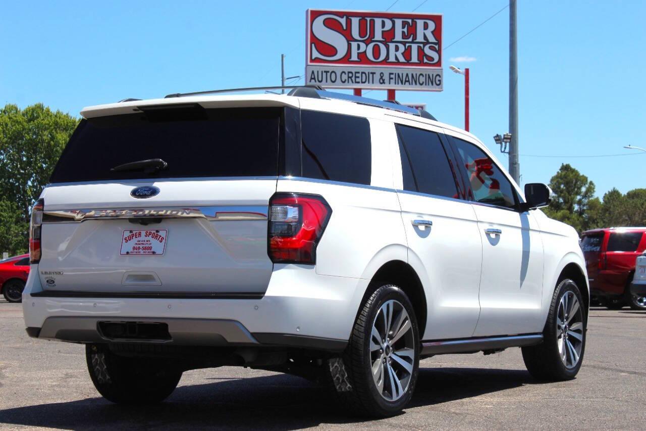 2021 White Ford Expedition (1FMJU1KT9ME) with an EcoBoost 3.5L Twin Turbo V6 375hp 470ft. lbs. 3.5L V6 engine, Automatic 10-Speed transmission, located at 4301 NW 39th , Oklahoma City, OK, 73112, (405) 949-5600, 35.512135, -97.598671 - NO DRIVERS LICENCE -NO FULL COVERAGE INSURANCE - NO CREDIT CHECK. COME ON OVER TO SUPERSPORTS, TAKE A LOOK AND TEST DRIVE. PLEASE GIVE US A CALL AT (405) 949-5600. NO LICENCIA DE CONDUCIR - NO SEGURO DE COBERTURA TOTAL - NO VERIFICACION DE CREDITO. VISITENOS EN SUPERSPORTS, MIRE NUESTRO - Photo#3