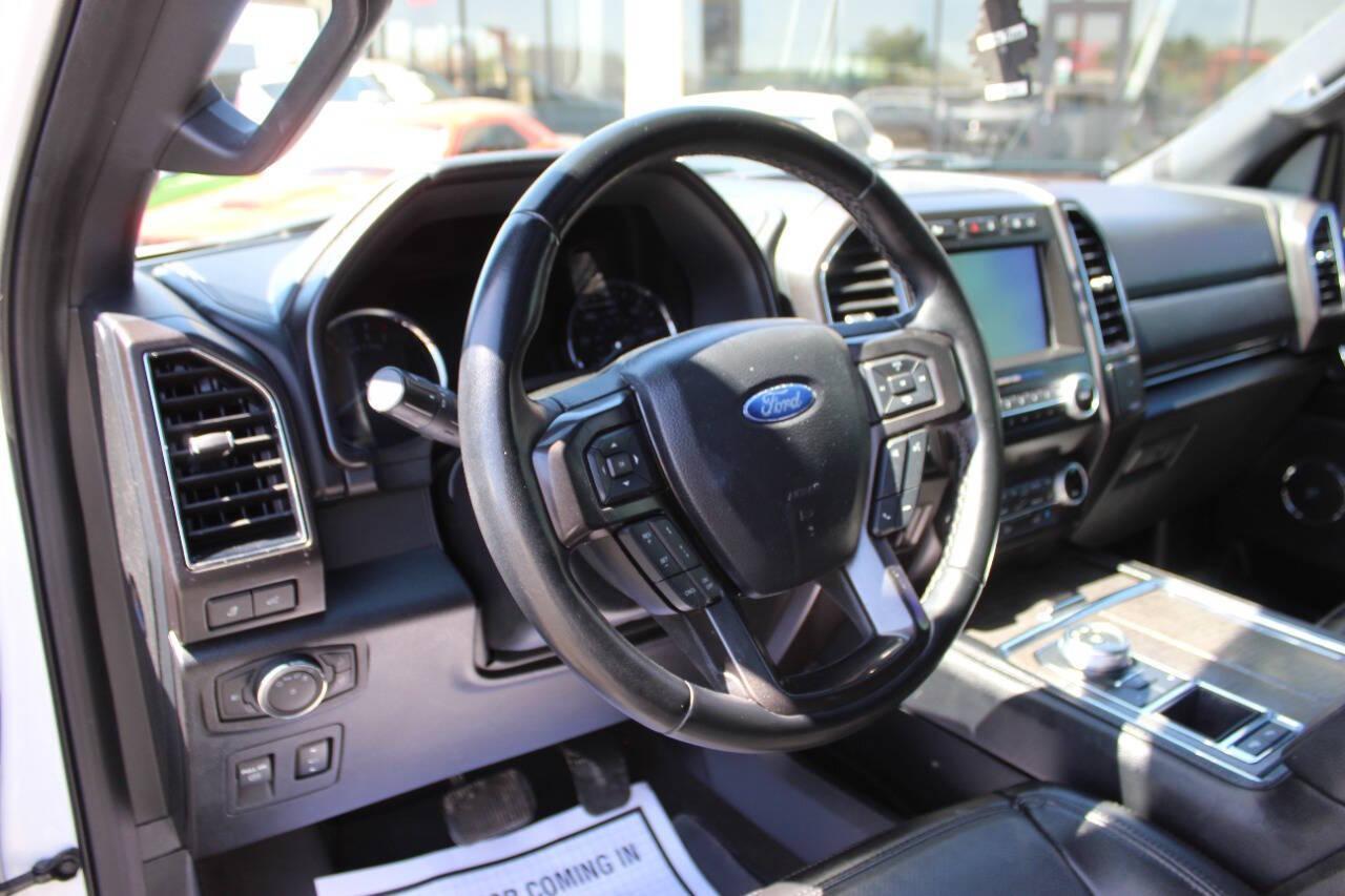 2021 White Ford Expedition (1FMJU1KT9ME) with an EcoBoost 3.5L Twin Turbo V6 375hp 470ft. lbs. 3.5L V6 engine, Automatic 10-Speed transmission, located at 4301 NW 39th , Oklahoma City, OK, 73112, (405) 949-5600, 35.512135, -97.598671 - NO DRIVERS LICENCE -NO FULL COVERAGE INSURANCE - NO CREDIT CHECK. COME ON OVER TO SUPERSPORTS, TAKE A LOOK AND TEST DRIVE. PLEASE GIVE US A CALL AT (405) 949-5600. NO LICENCIA DE CONDUCIR - NO SEGURO DE COBERTURA TOTAL - NO VERIFICACION DE CREDITO. VISITENOS EN SUPERSPORTS, MIRE NUESTRO - Photo#20