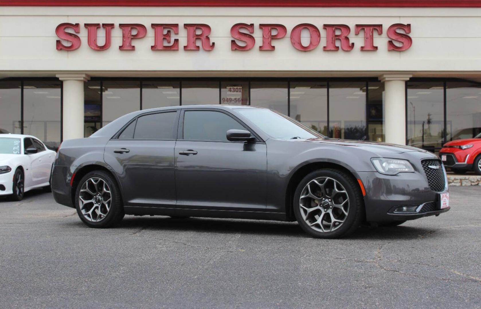 2017 Gray Chrysler 300 S V6 RWD (2C3CCABG2HH) with an Pentastar 3.6L V6 300hp 264ft. lbs. 3.6L V6 engine, Automatic 8-Speed transmission, located at 4301 NW 39th , Oklahoma City, OK, 73112, (405) 949-5600, 35.512135, -97.598671- Photo#0
